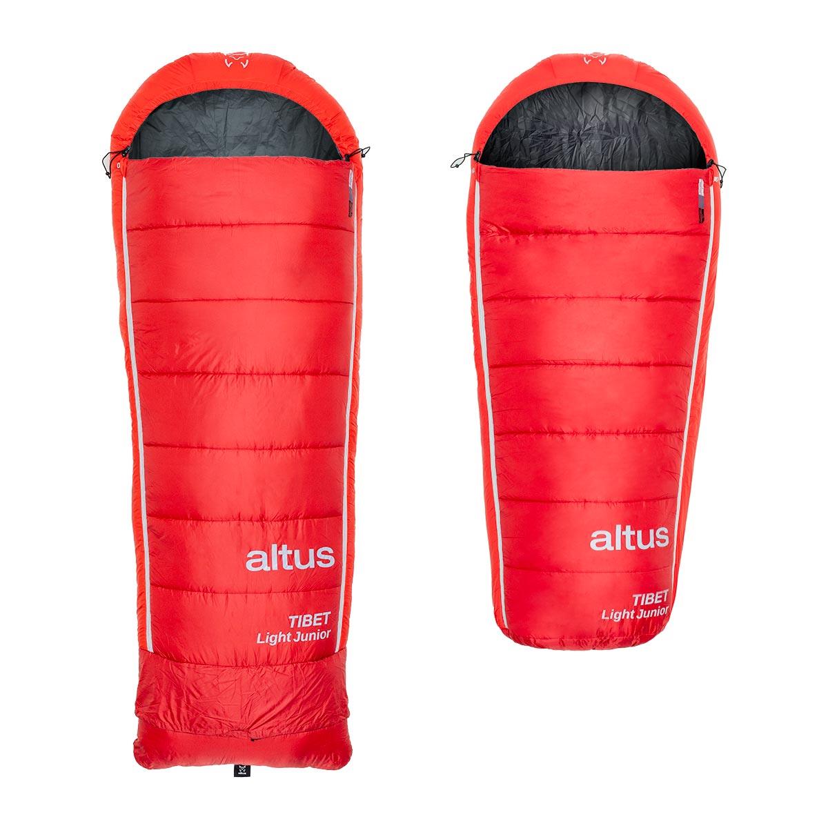 Saco de dormir infantil Tibet Light Junior Altus - Rojo Rojo-3