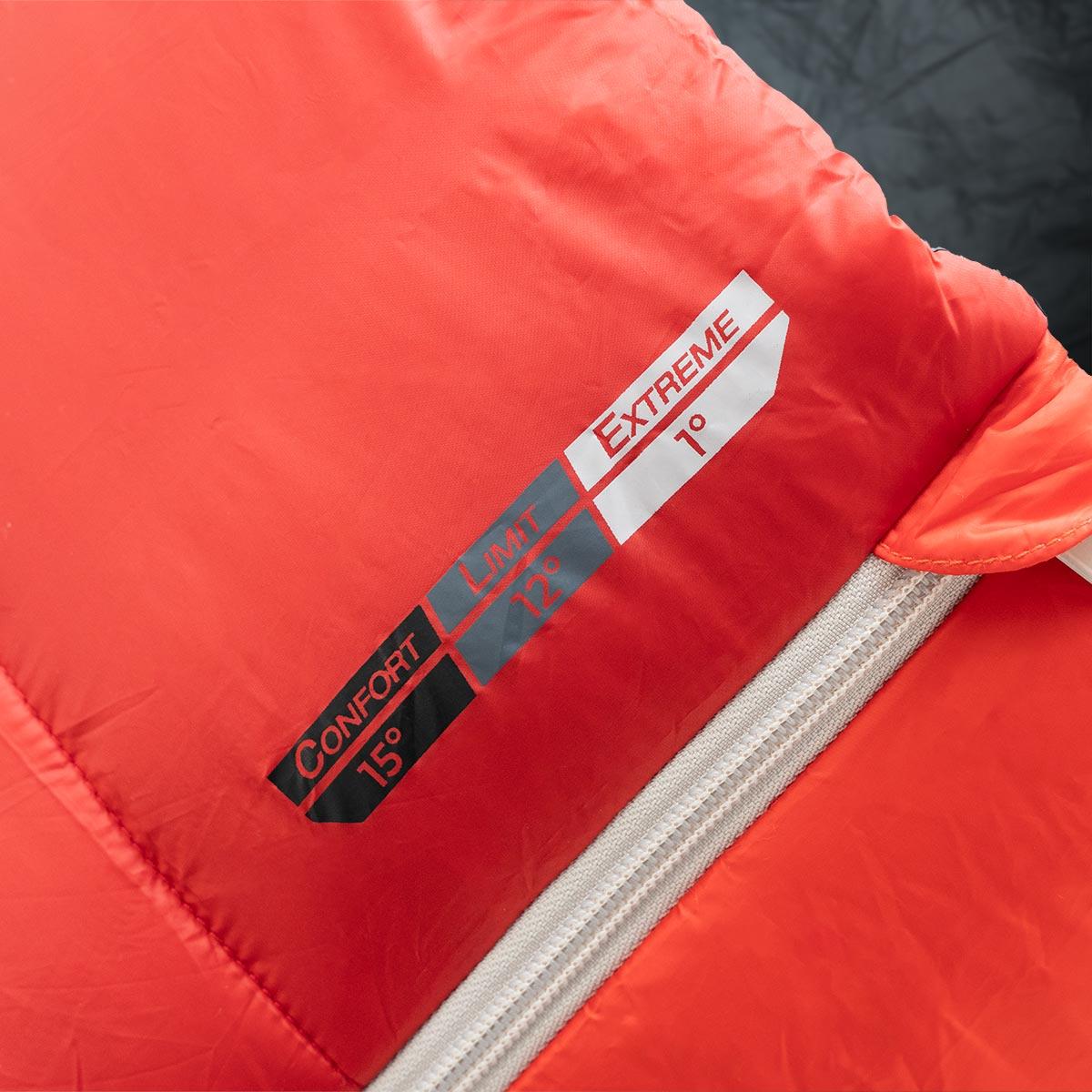Saco de dormir infantil Tibet Light Junior Altus - Rojo Rojo-4
