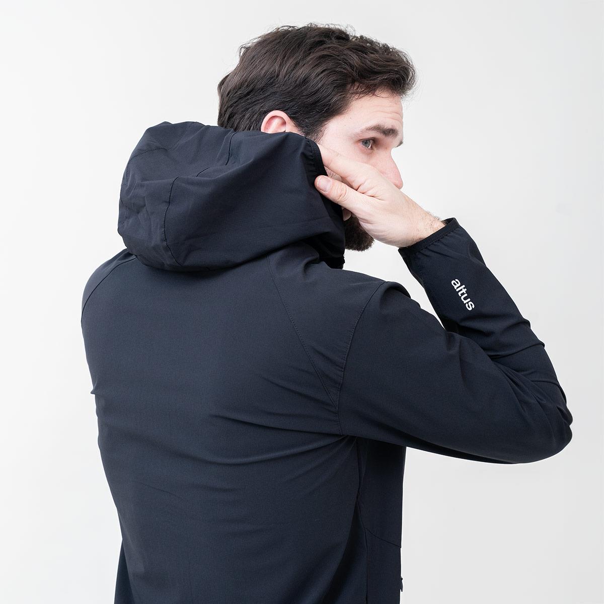 Chaqueta de hombre Tikal Altus - Negro Negro-5