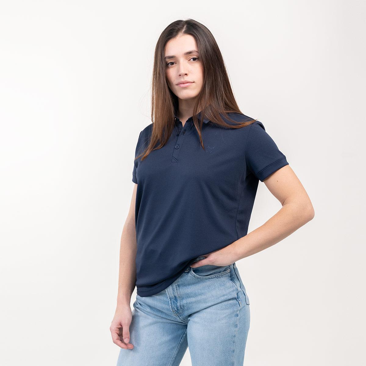 Polo de mujer Sicilia W Altus - Azul marino Azul marino-5