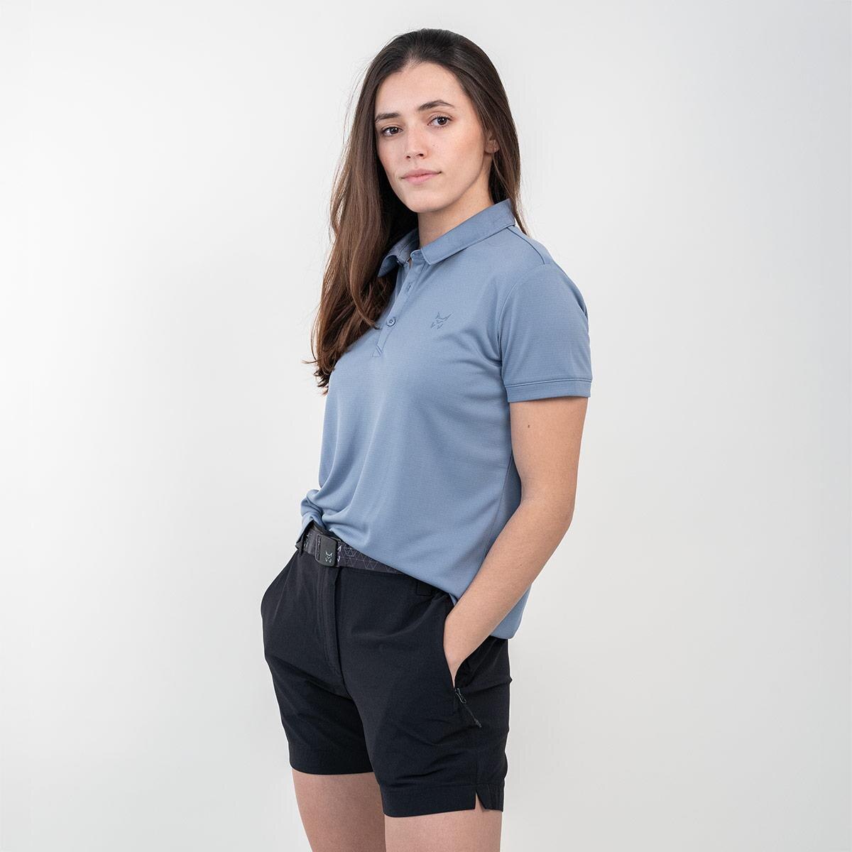 Polo de mujer Sicilia W Altus - Azul grisáceo Azul grisáceo-5