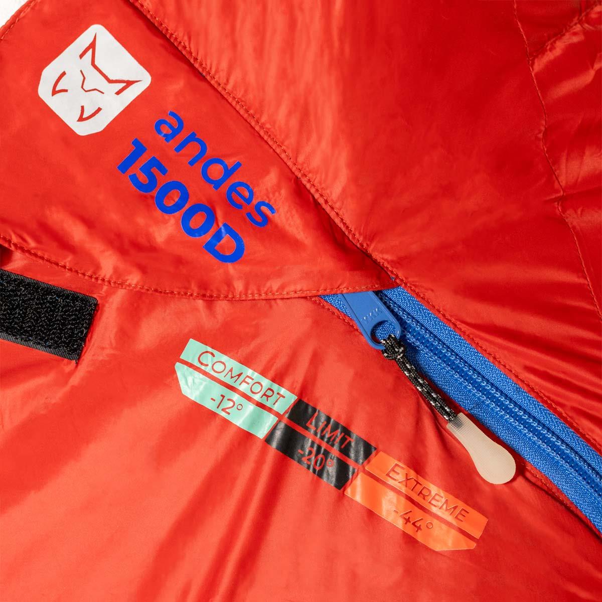Saco de dormir Dch Andes 1500 K30 Altus - Rojo Rojo-2