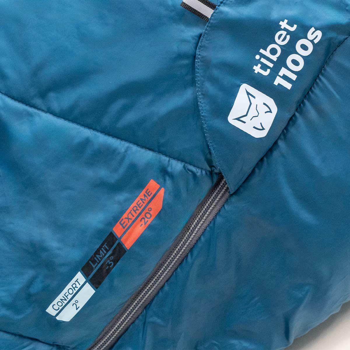 Saco de dormir Izq Tibet 1100 K30 Altus - Azul Azul-2