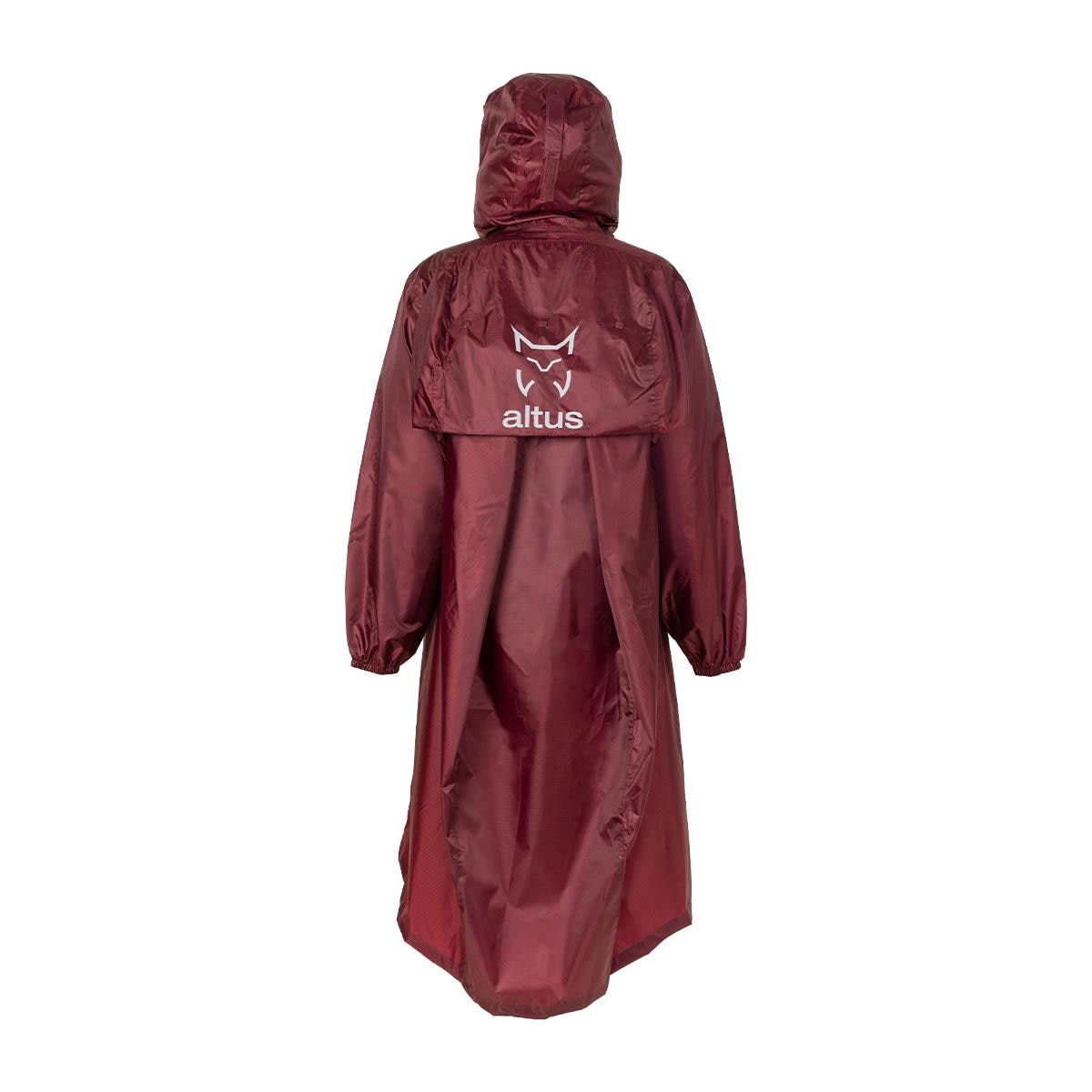 Chubasquero unisex Atmospheric J30 Altus - Burdeos Burdeos-2