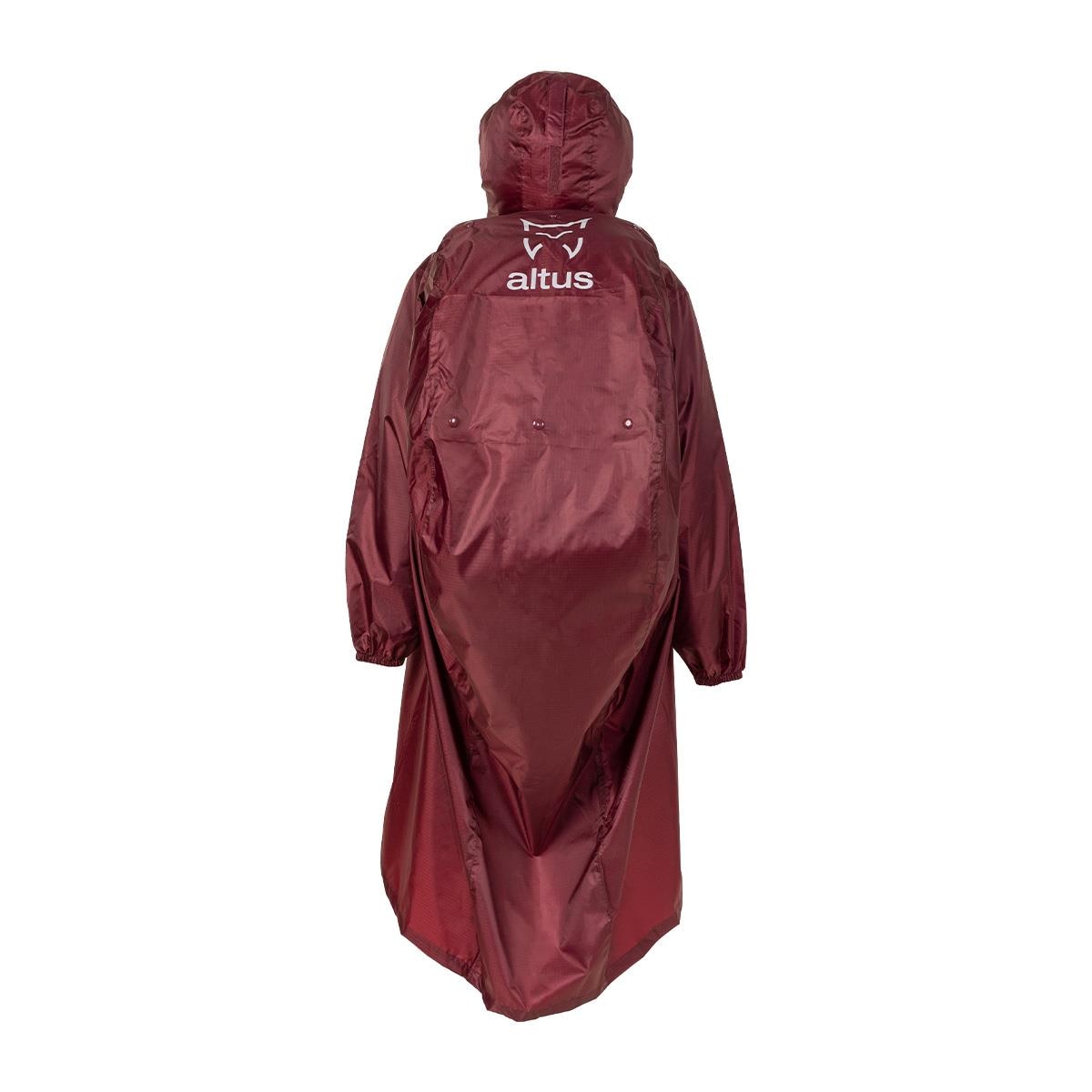 Chubasquero unisex Atmospheric J30 Altus - Burdeos Burdeos-3