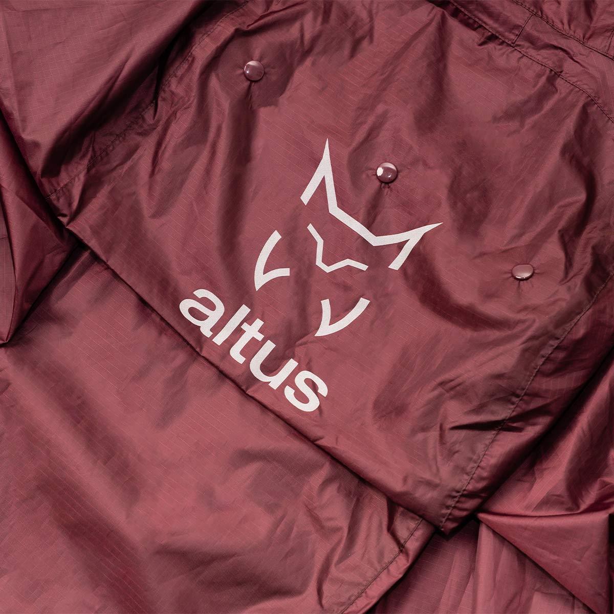 Chubasquero unisex Atmospheric J30 Altus - Burdeos Burdeos-4