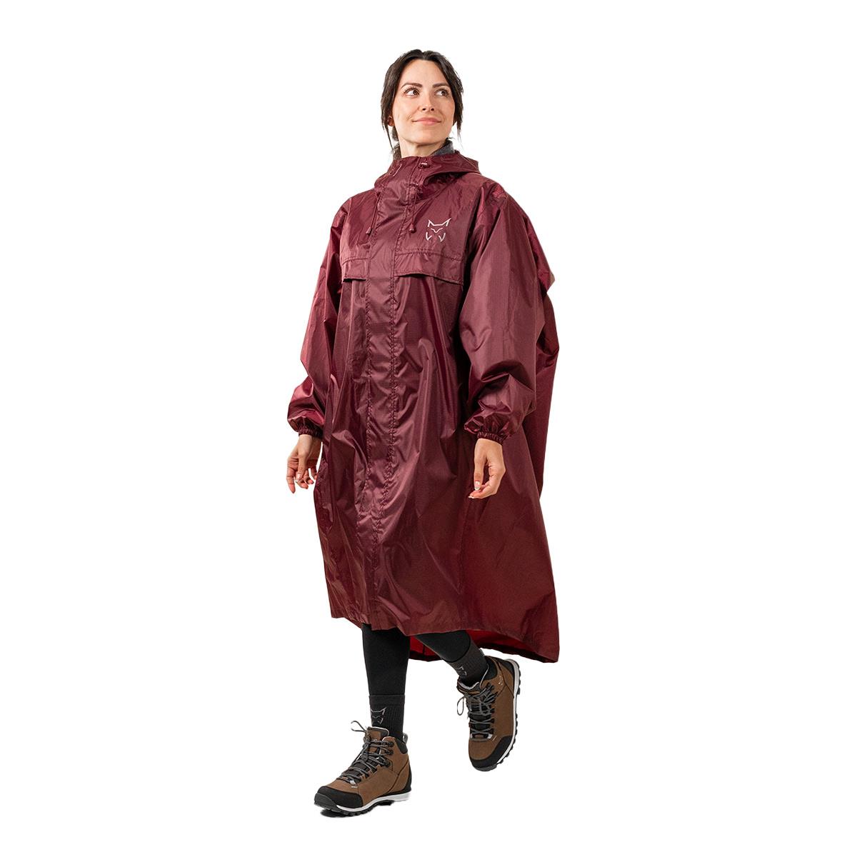 Chubasquero unisex Atmospheric J30 Altus - Burdeos Burdeos-6