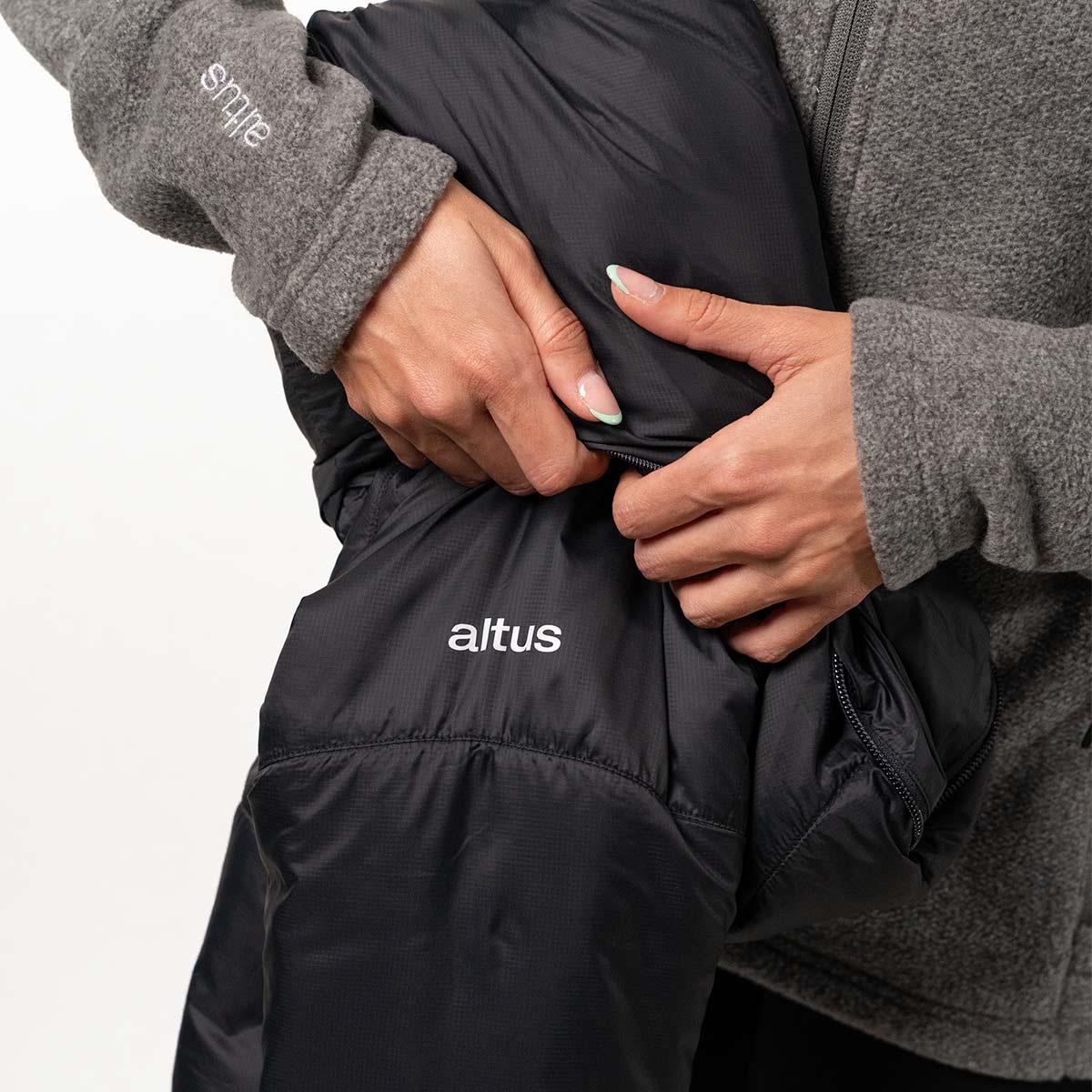 Chaqueta de mujer Halley W Altus - Negro Negro-8