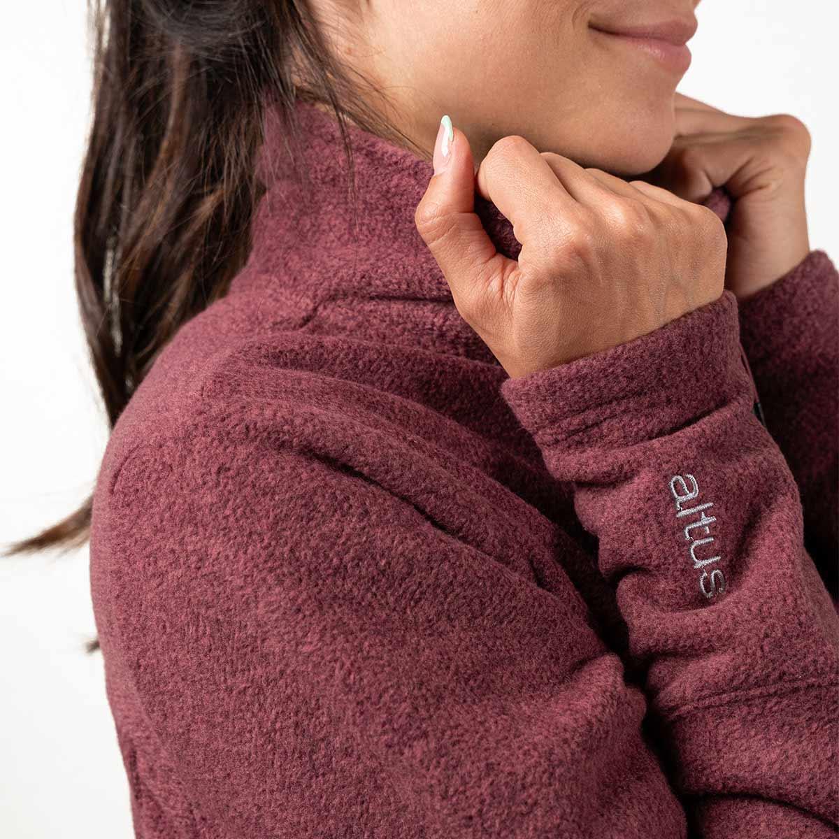 Chaqueta punto de mujer Odyssey W K30 - Burdeos Burdeos-8