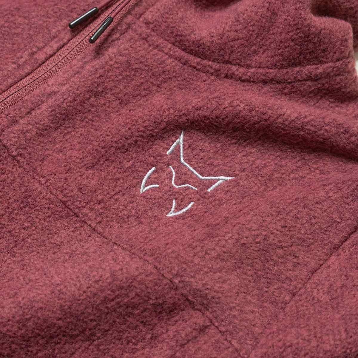 Chaqueta punto de mujer Seneca W K30 - Burdeos Burdeos-3