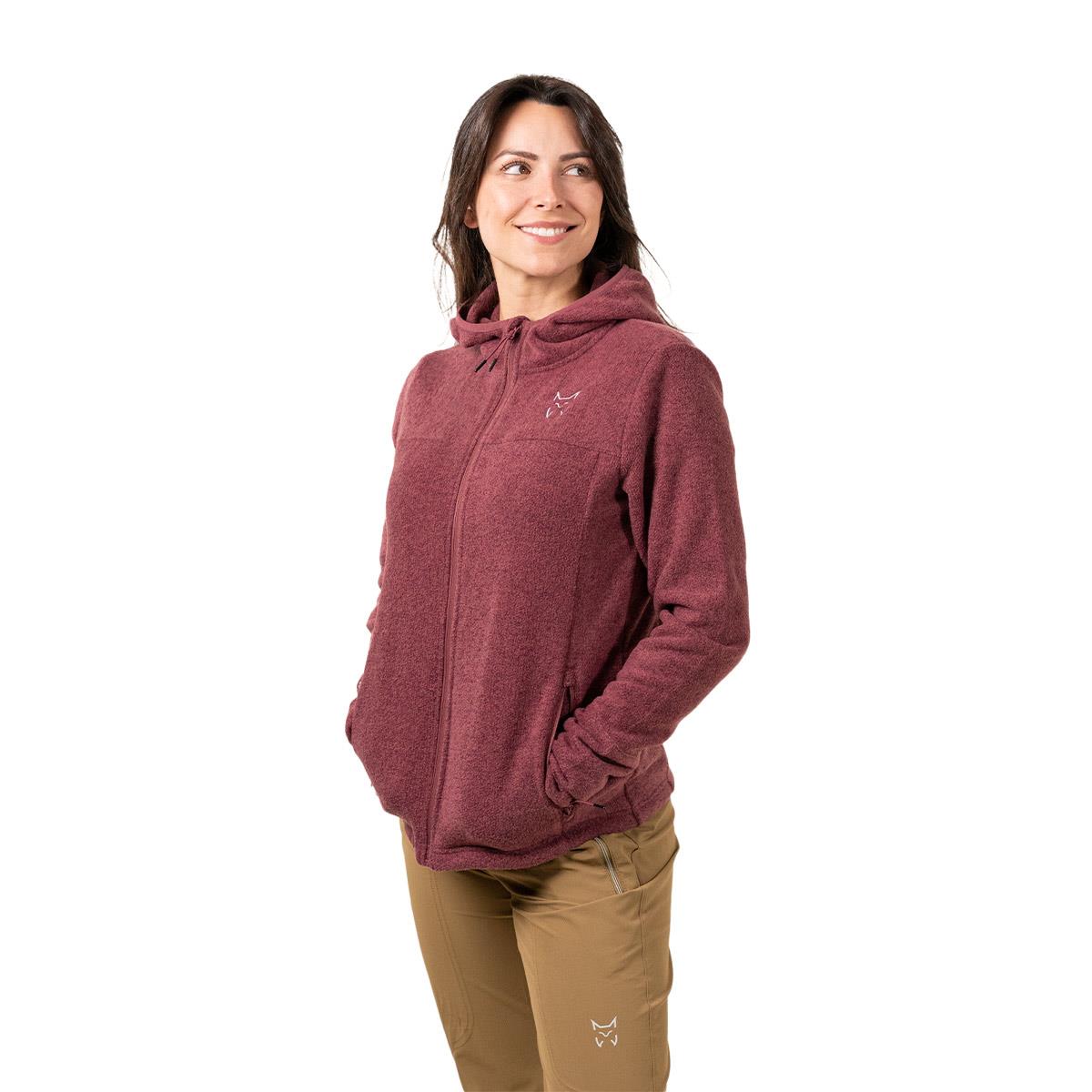 Chaqueta punto de mujer Seneca W K30 - Burdeos Burdeos-7