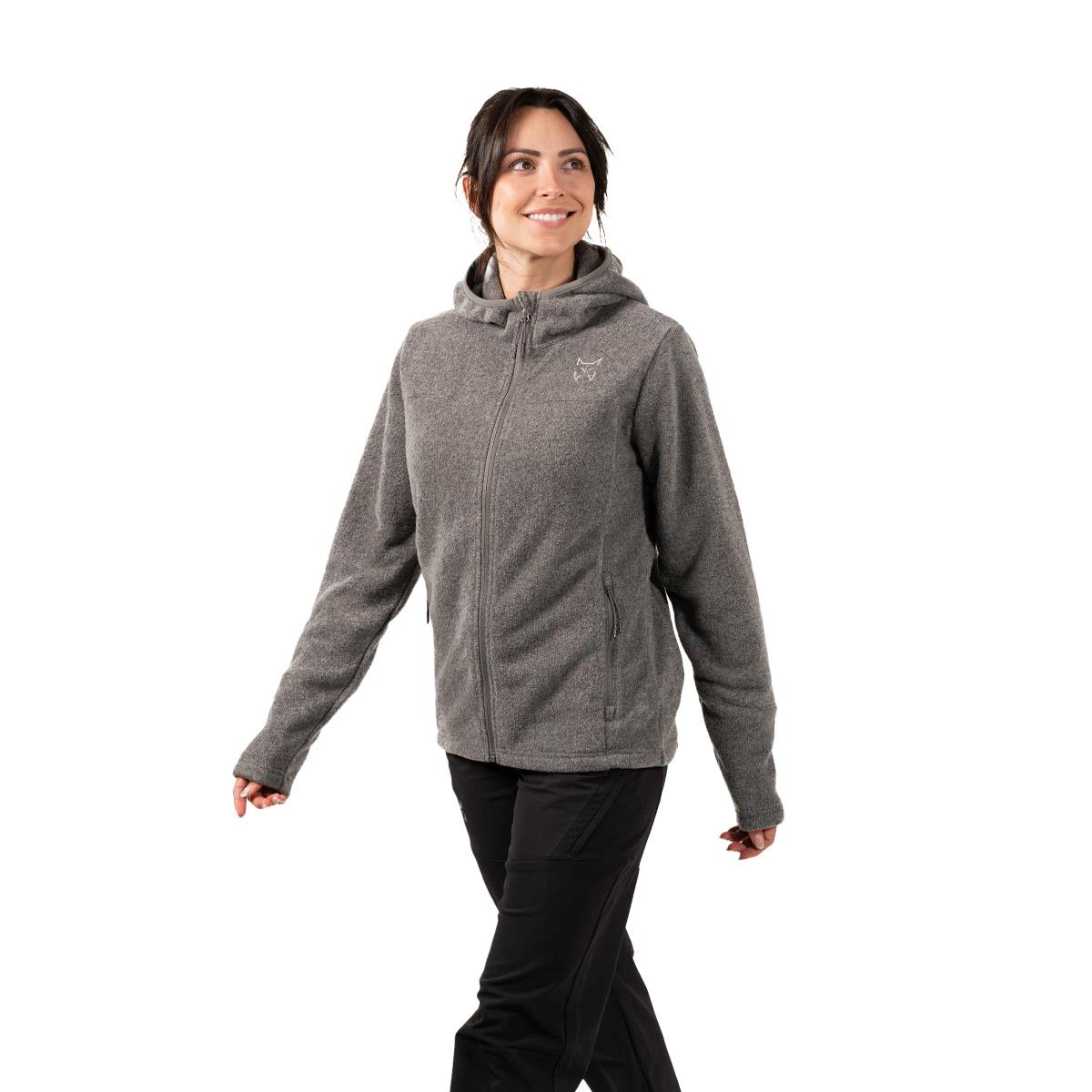 Chaqueta punto de mujer Seneca W K30 - Gris Gris-7