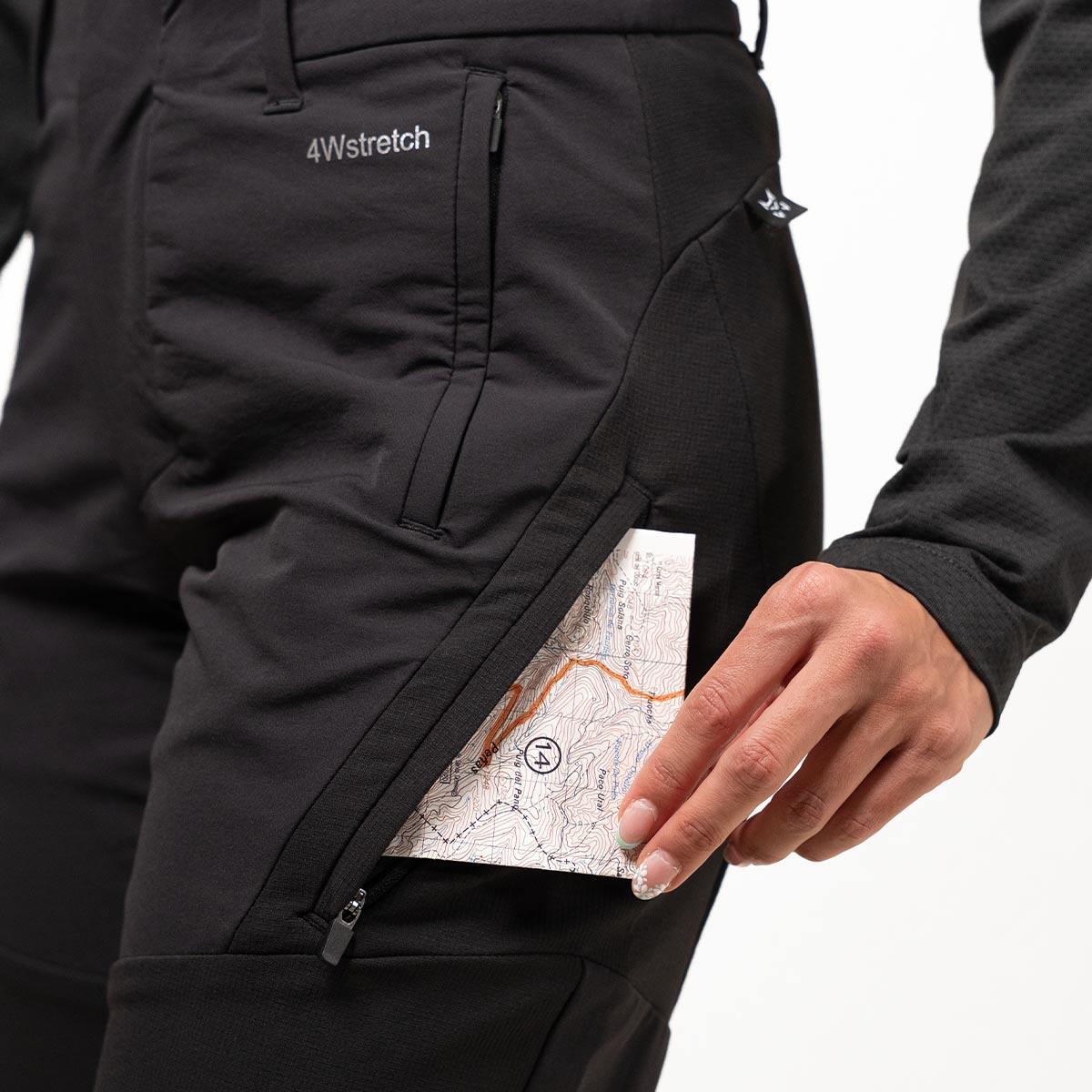 Pantalón de mujer Tramontana W Altus - Negro Negro-6