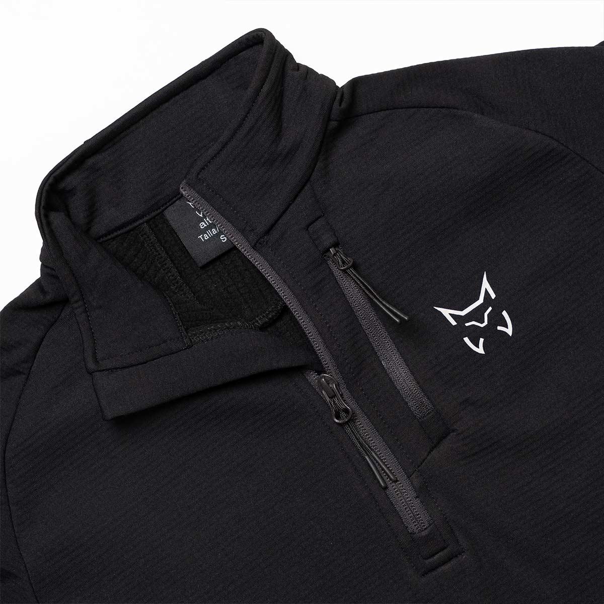 Camiseta térmica de manga larga de hombre Malaren Altus - Negro Negro-4