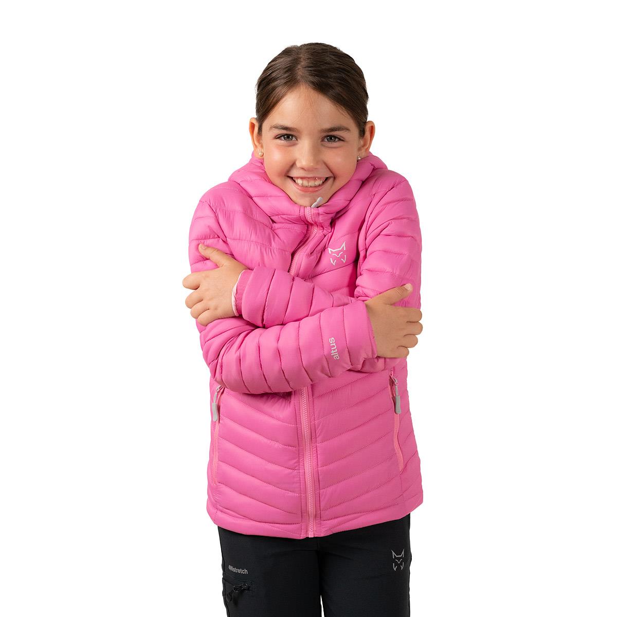 Chaqueta ligera de niños Llardana Altus - Rosa Rosa-6