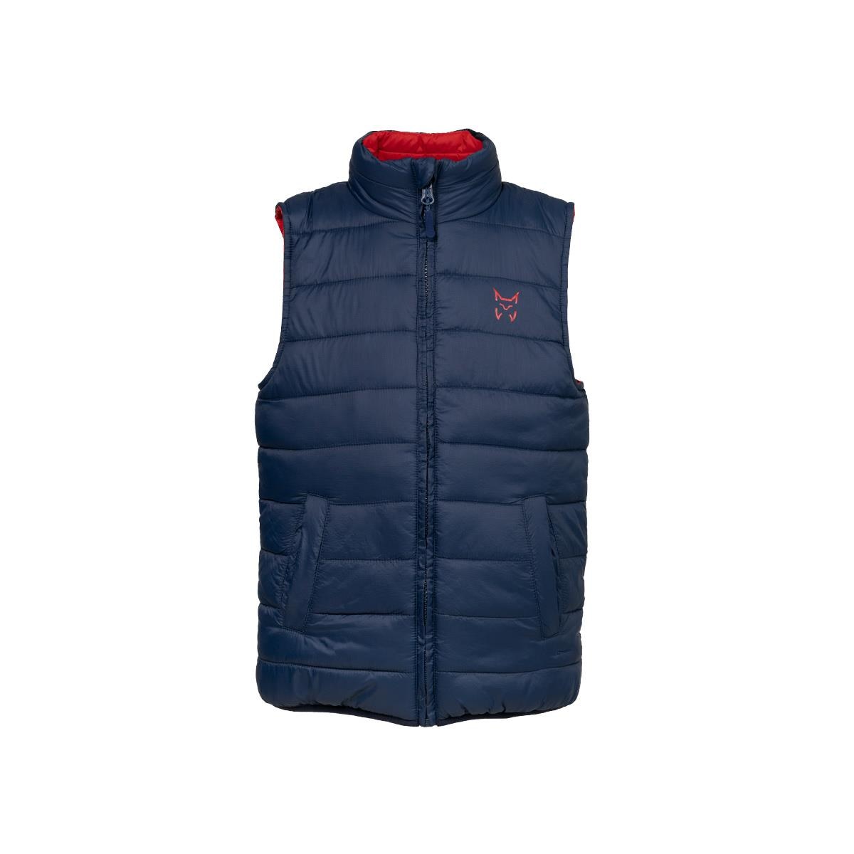 Altus Chaleco reversible de niños Tivoli Rojo / Azul marino