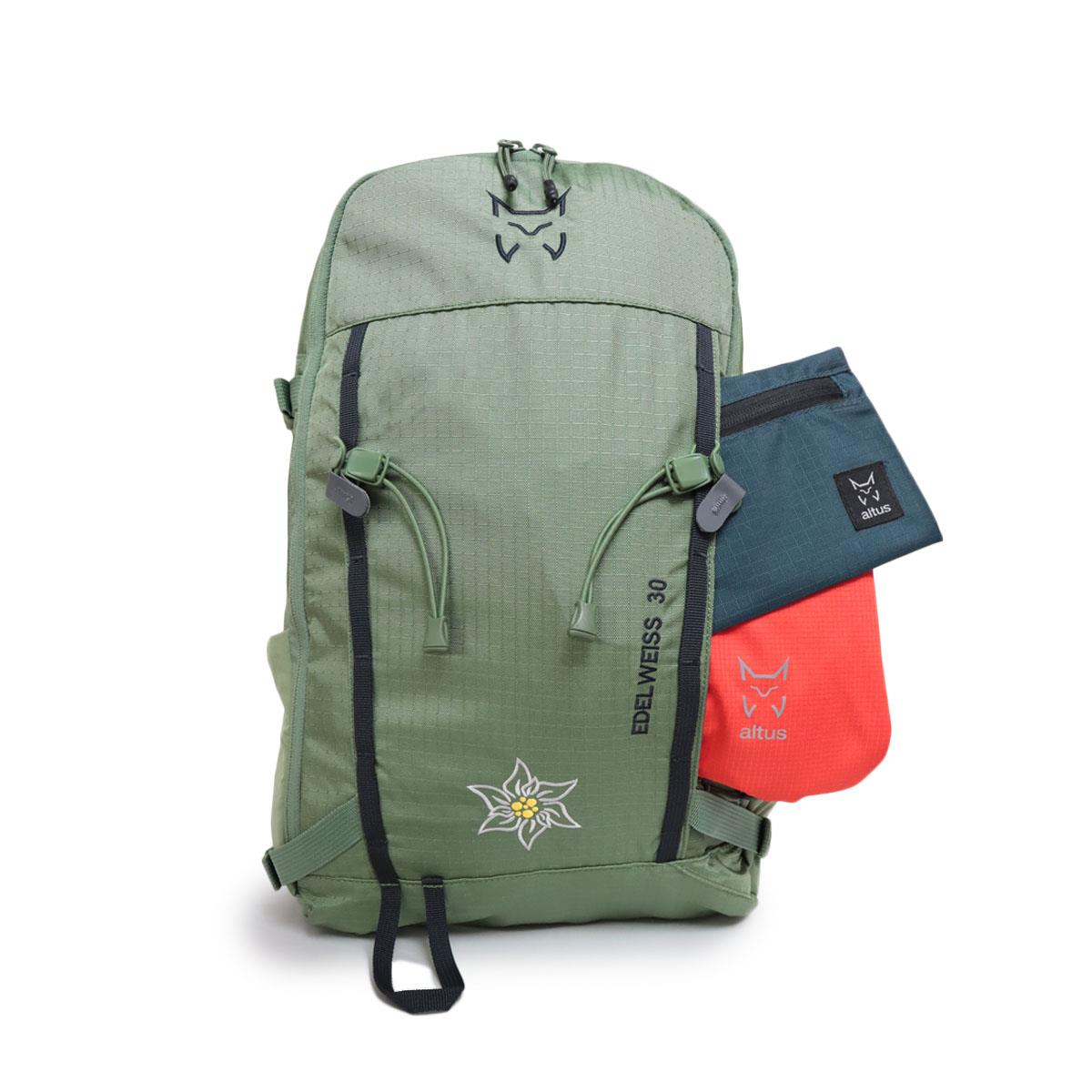 Mochila técnica Edelweiss K30 Unisex Altus - Verde Verde-4