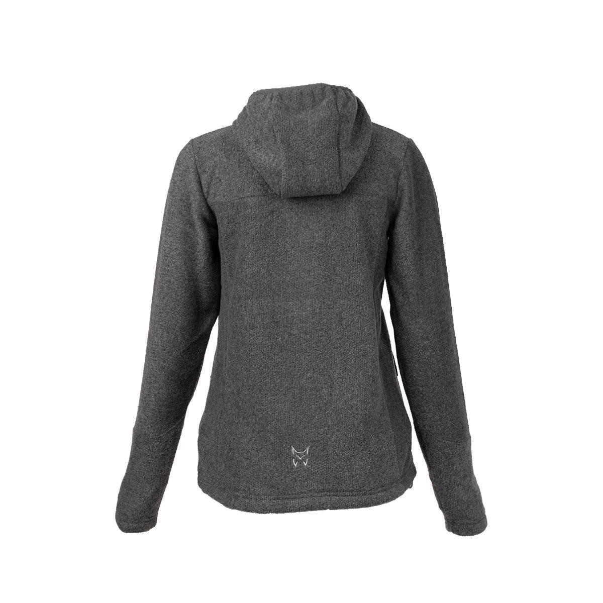 Chaqueta punto de mujer Seneca W K30 - Gris oscuro Gris oscuro-2