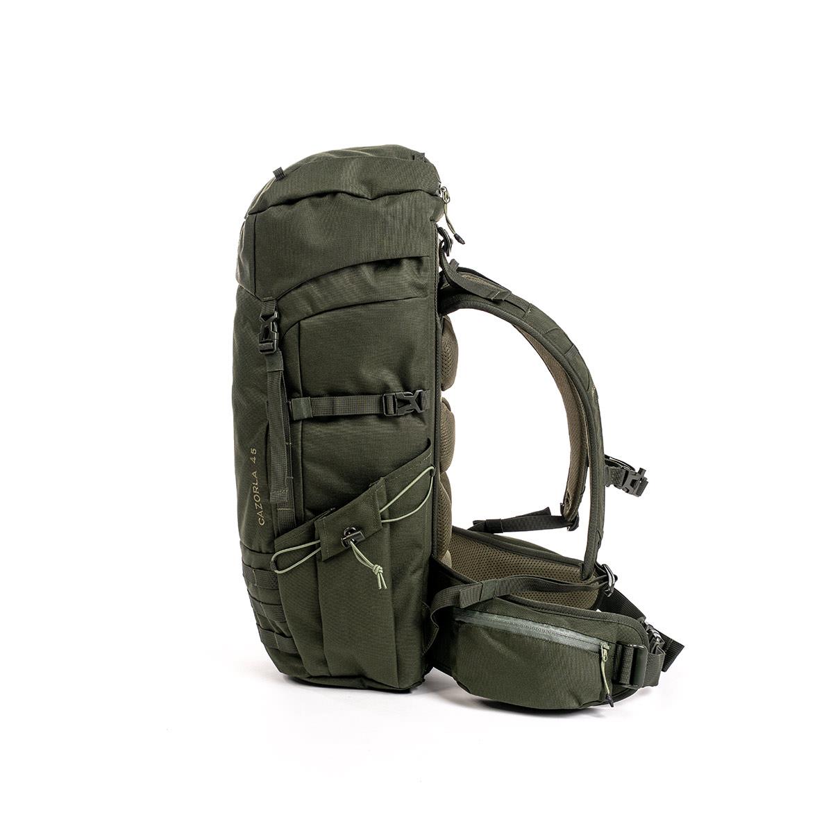 Mochila Bushcraft Cazorla 45 Unisex - Verde Verde-3