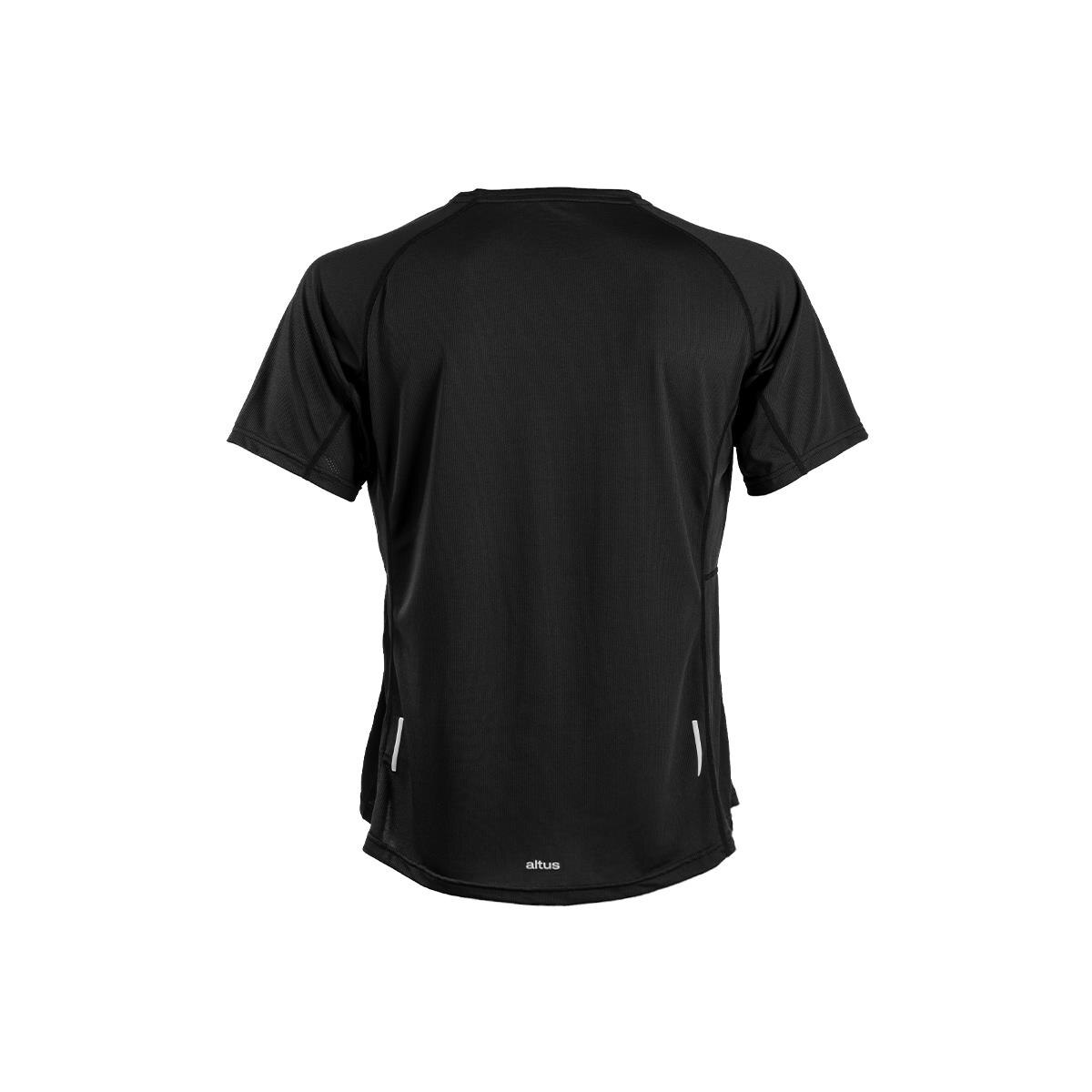 Camiseta técnica de Montaña Hombre Eire L30 Altus - Negro Negro-2