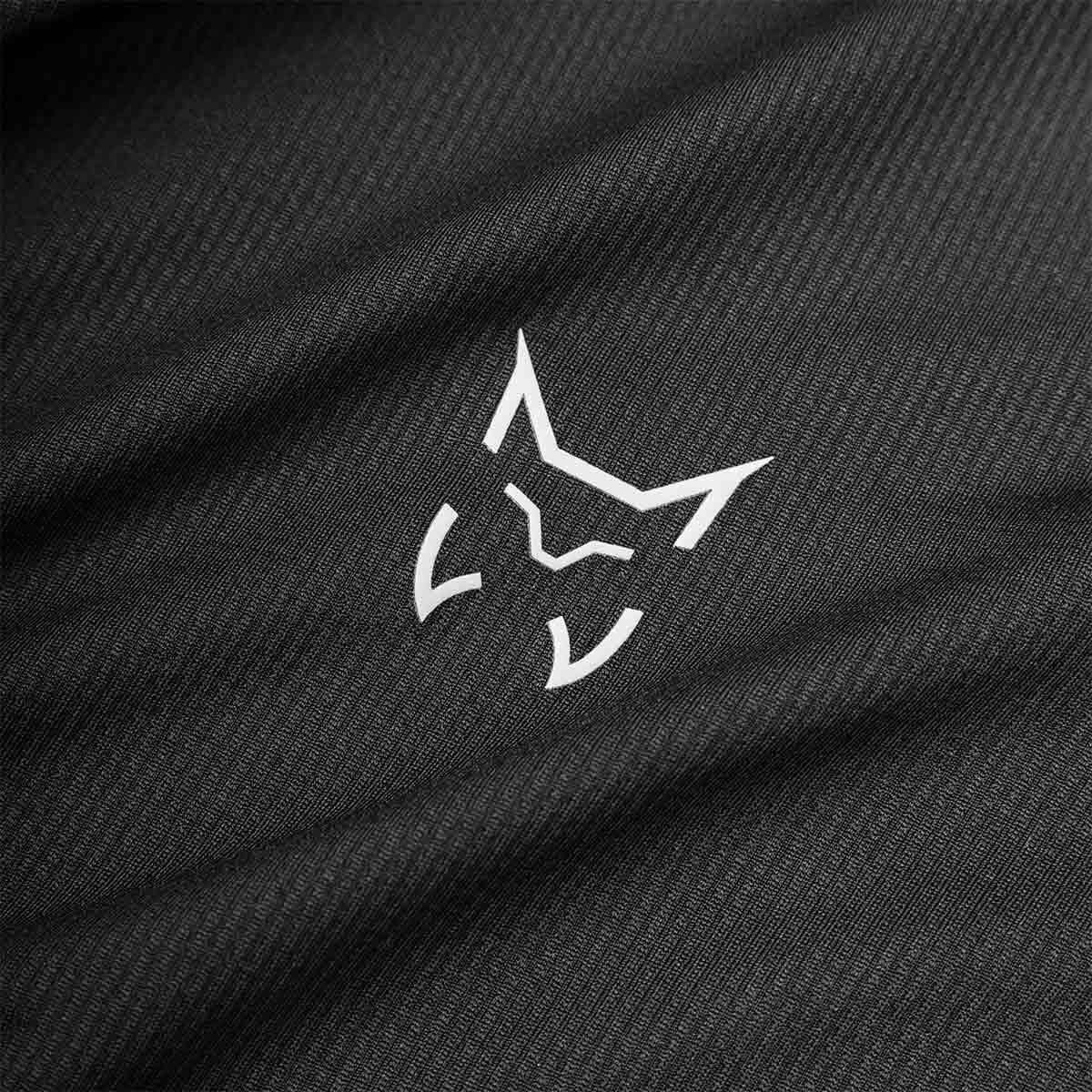 Camiseta técnica de Montaña Hombre Eire L30 Altus - Negro Negro-3