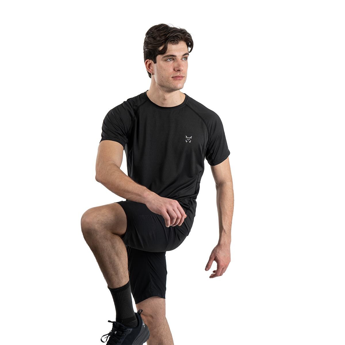 Camiseta técnica de Montaña Hombre Eire L30 Altus - Negro Negro-6