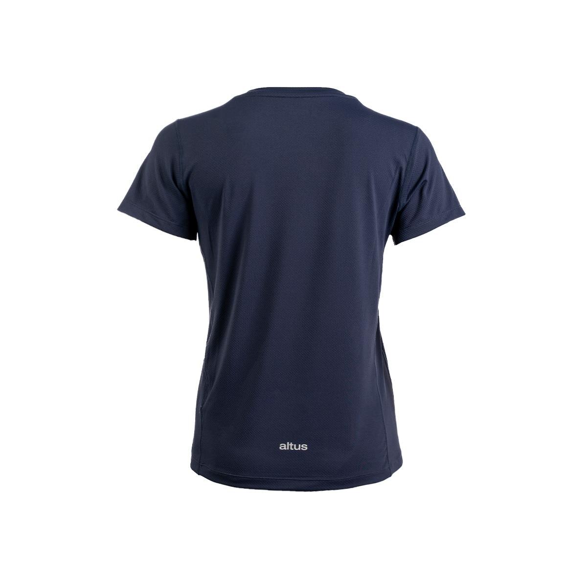 Camiseta multideporte mujer Tisma W L30 Altus - Azul marino Azul marino-2