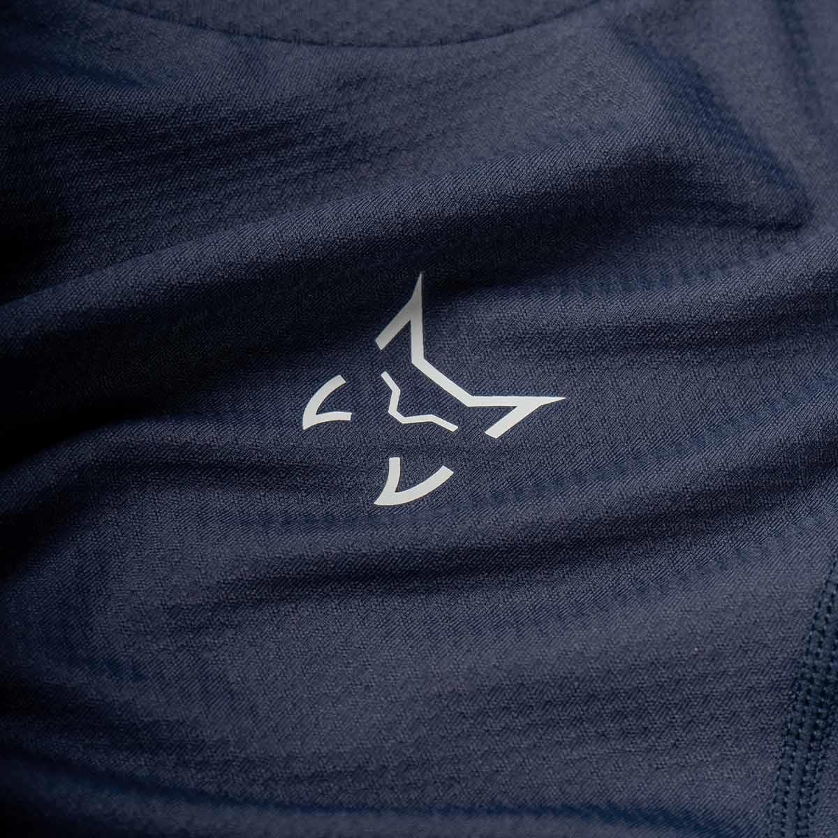 Camiseta multideporte mujer Tisma W L30 Altus - Azul marino Azul marino-3