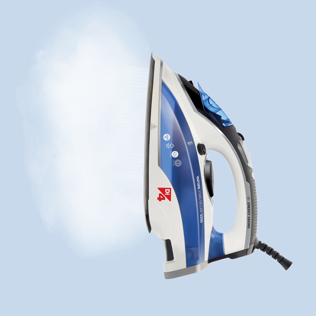 Plancha de vapor Di4 Vapore Stiro Deluxe 3200 - Azul / Blanco Azul / Blanco-5