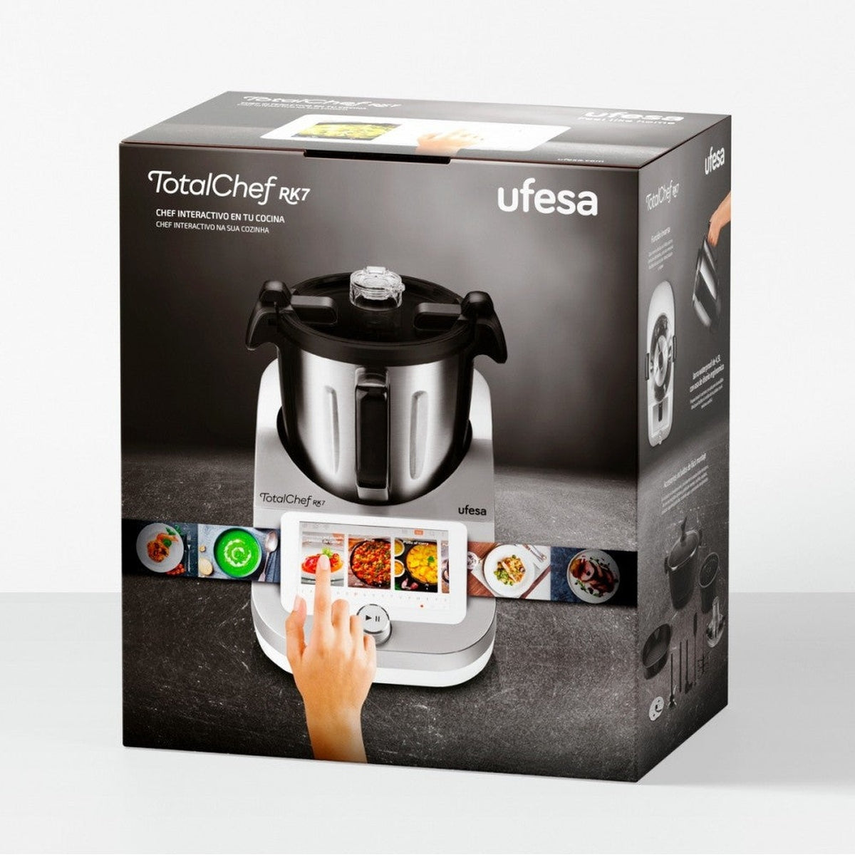 Robot de cocina multifunción UfesaTotalChef RK7 - Plata / Negro Plata / Negro-6