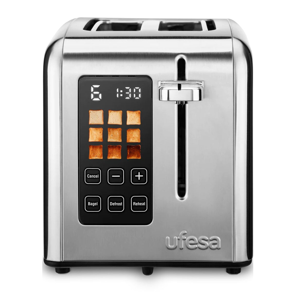 Tostador Ufesa Digital Perfect Toaster de 2 ranuras 950W