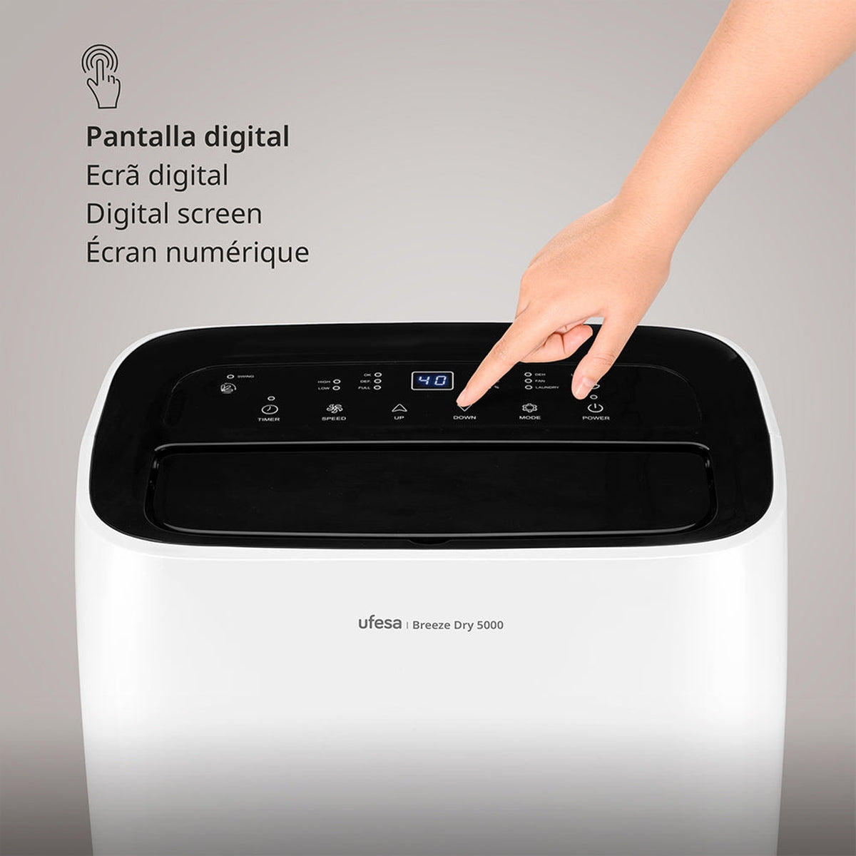 Deshumidificador Ufesa Breeze Dry 5000 - Blanco Blanco-3