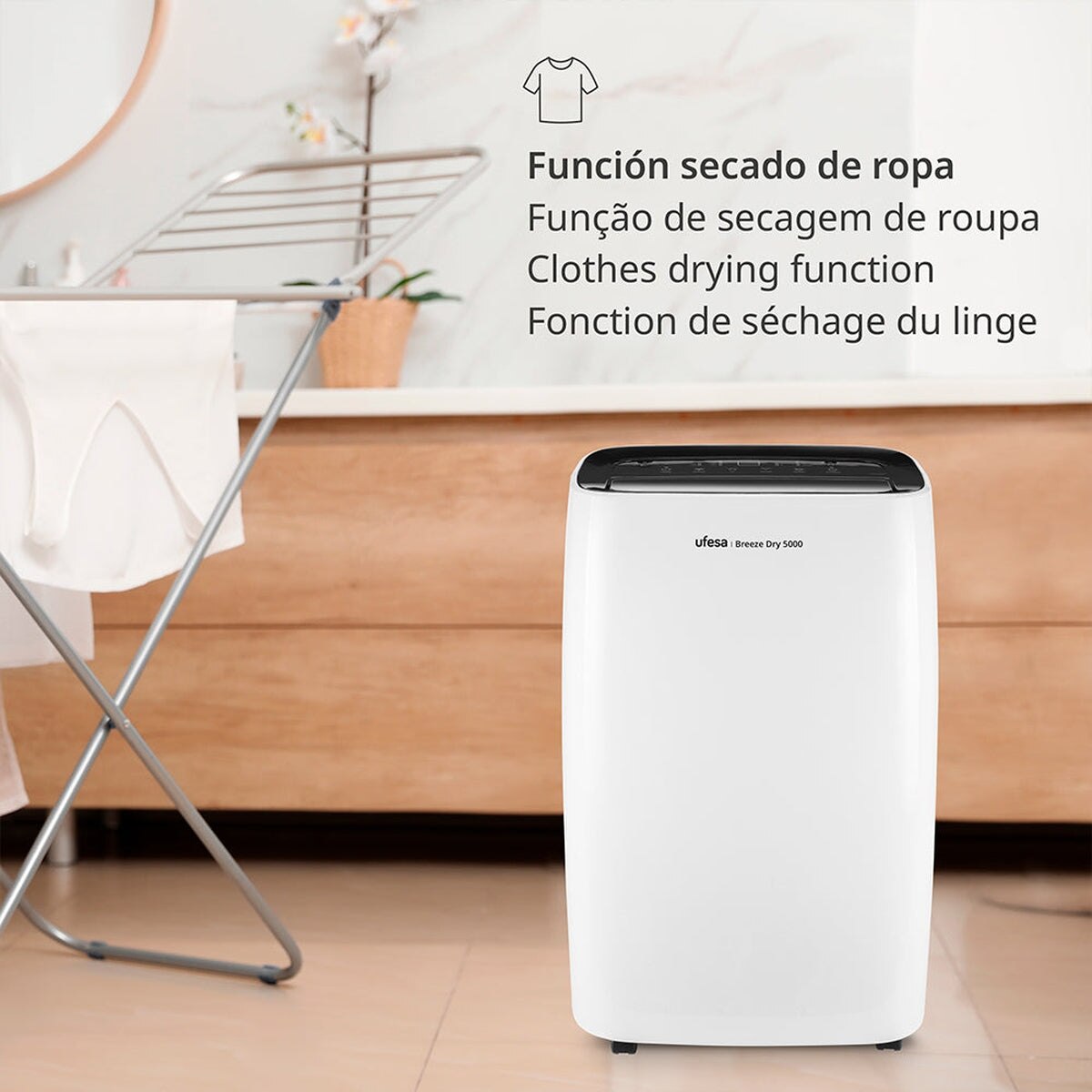 Deshumidificador Ufesa Breeze Dry 5000 - Blanco Blanco-5