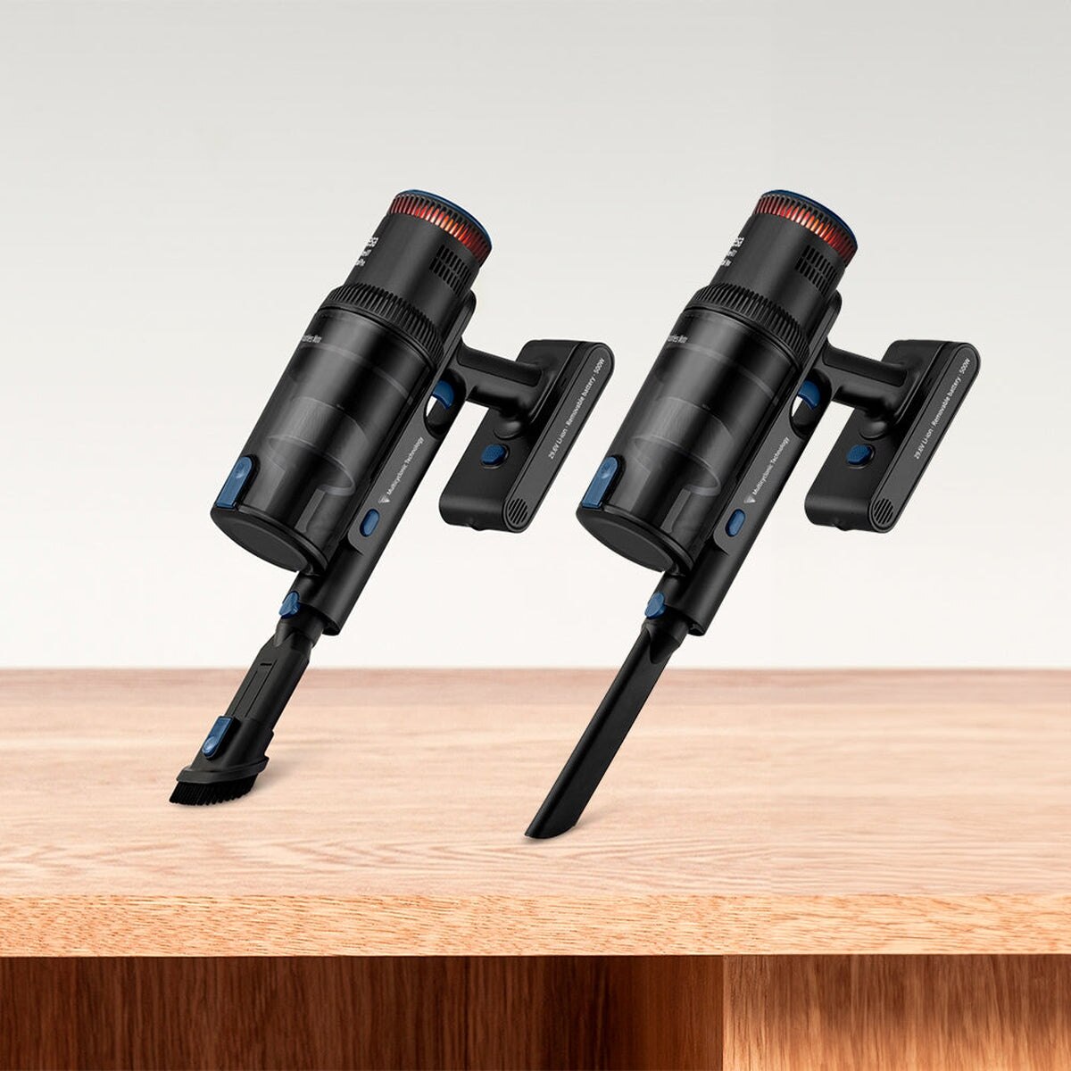 Imagen 3 de Aspirador de escoba recargable Ufesa BLDC 29.6V U7 Digital PRO - Azul / Negro Azul / Negro