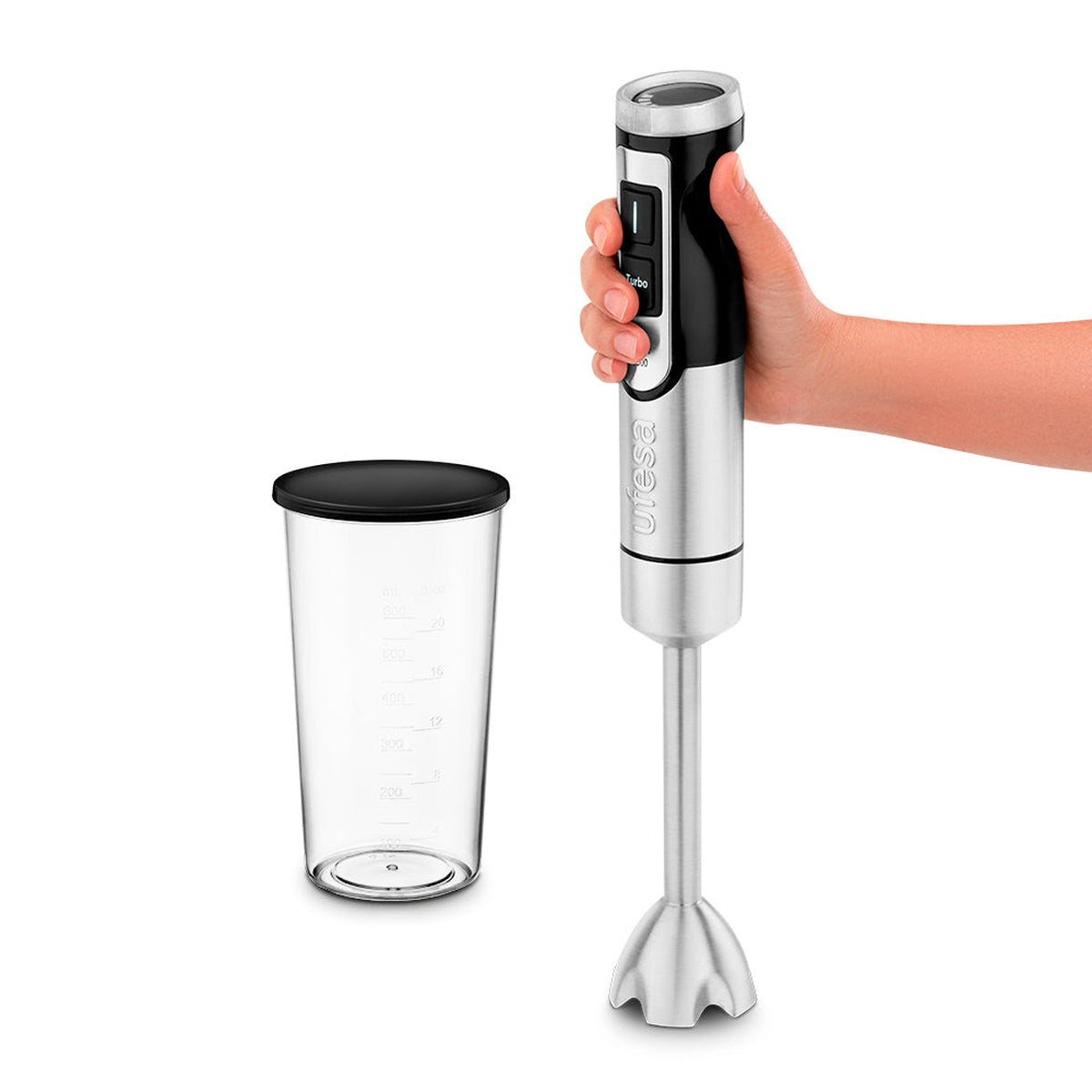 Batidora de pie Ufesa Júpiter 1500 con pantalla LCD - Inox Inox-3