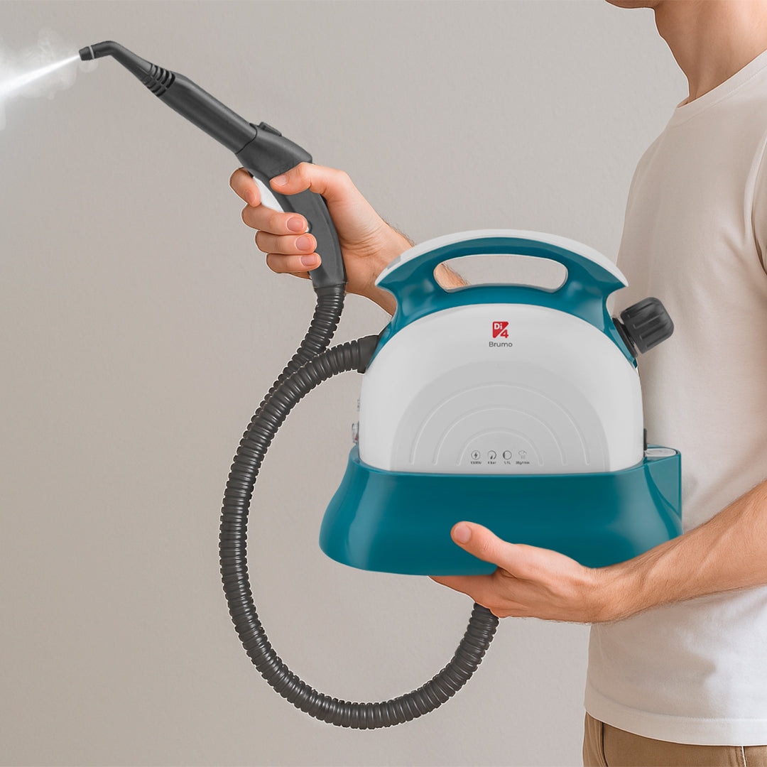 Limpiador a vapor Di4 Steamclean Brumo - Blanco / Azul Blanco / Azul-2
