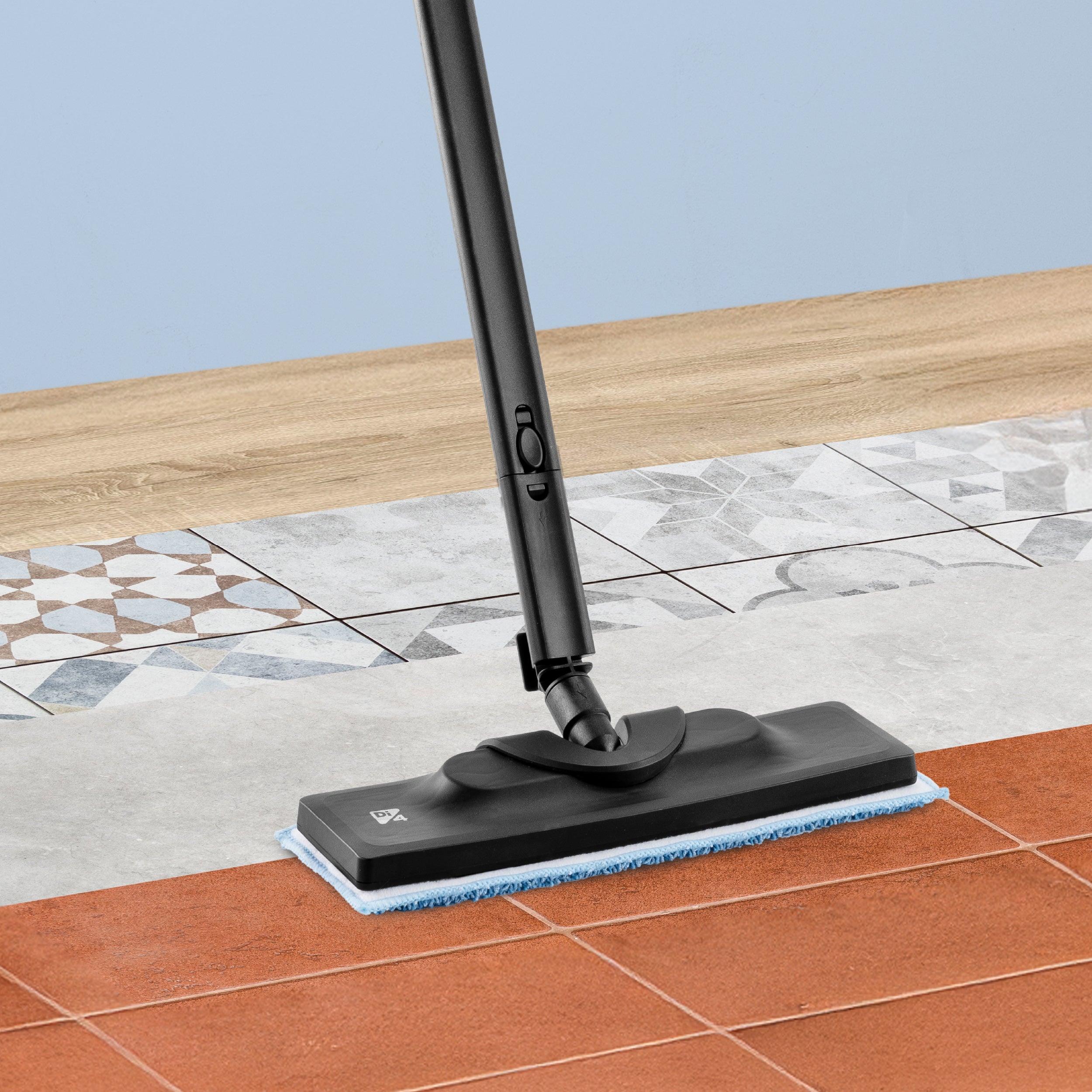 Limpiador a vapor Di4 Steamclean Brumo Max - Blanco / Negro Blanco / Negro-6