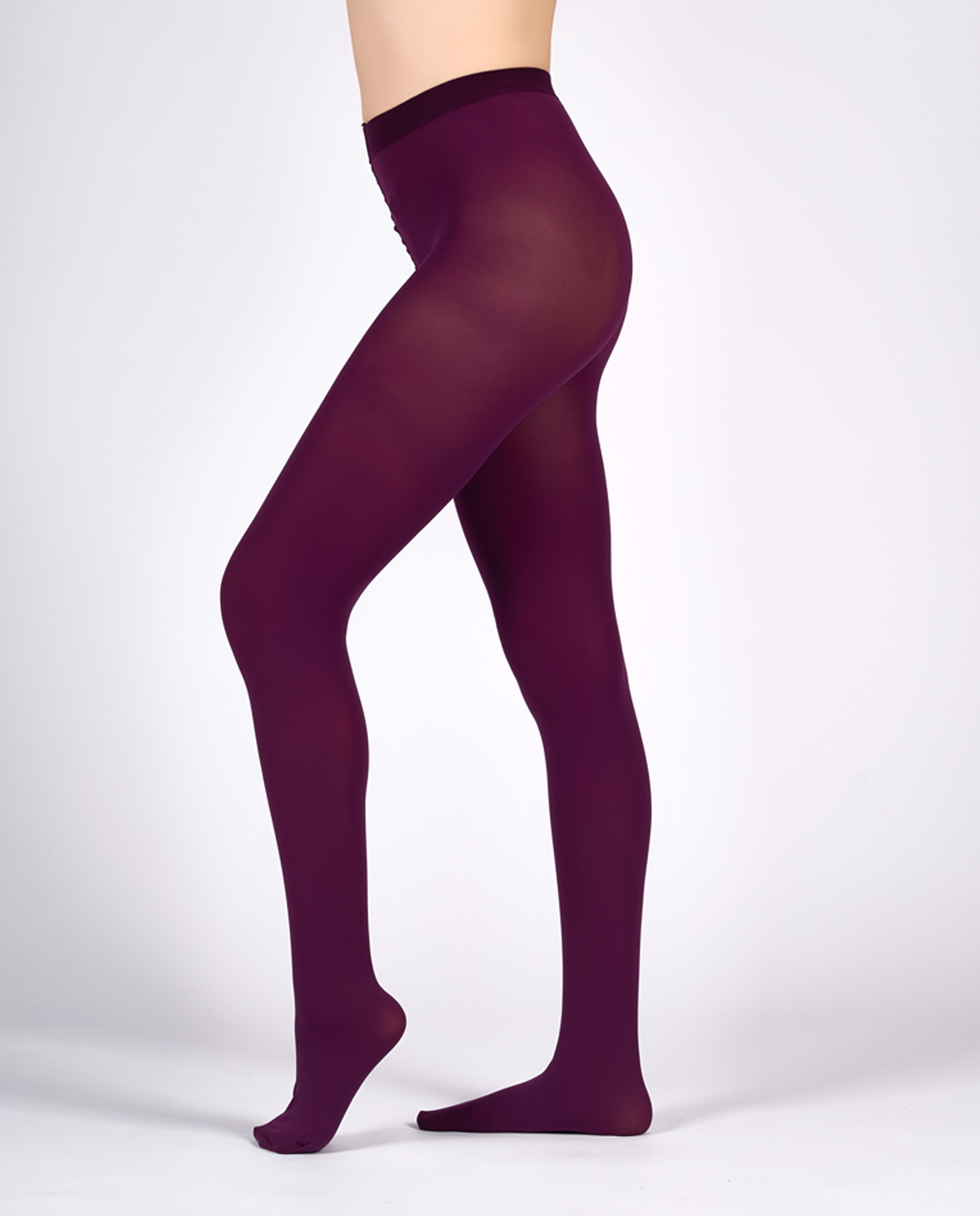 Panties de mujer opacos y de alta cobertura - Platino - Magenta Magenta-1