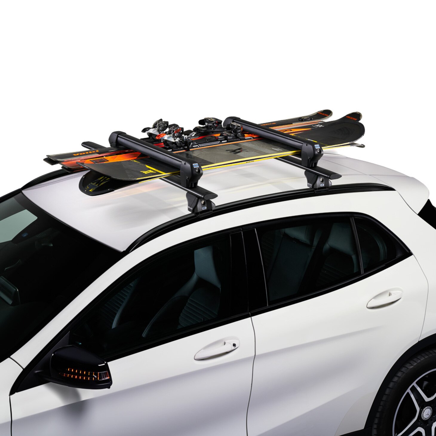 Portaesquis de techo de coche Ski Rack Dark 6 Cruz 2