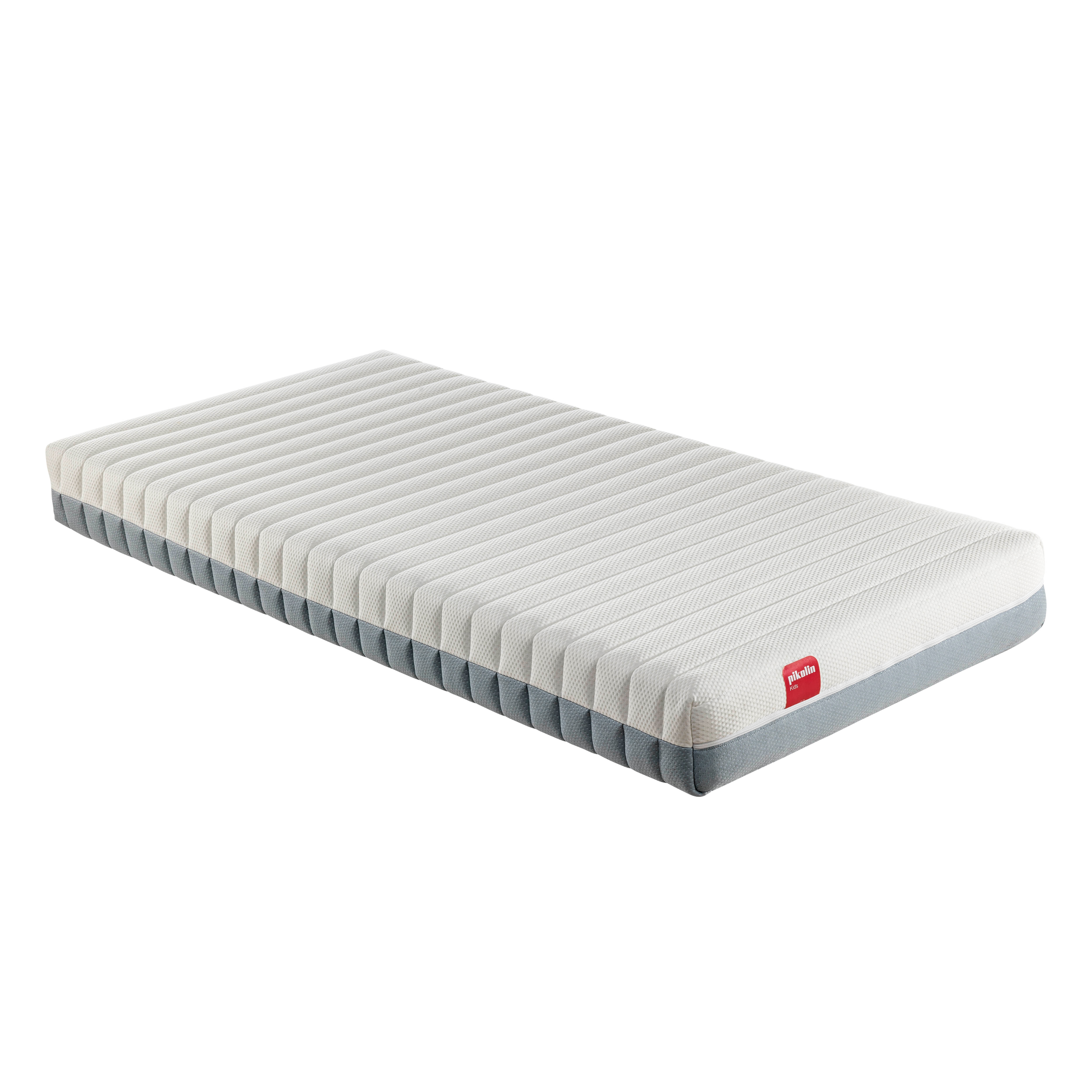 Imagen 2 de Colchón enrollado infantil Hygienic Kids de visco y espuma HR - Blanco / Azul Cama 90 x 190 cm Blanco / Azul
