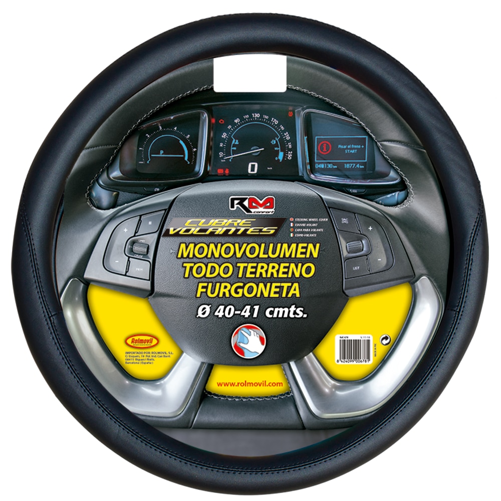 Imagen 1 de Funda de volante de coche para 4x4/Monovolumen RolMovil