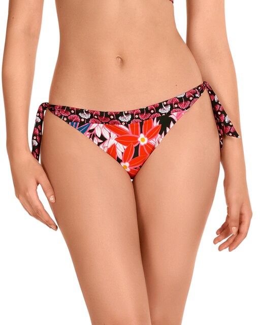 Imagen 0 de Braga de bikini con lazos y estampado de flores