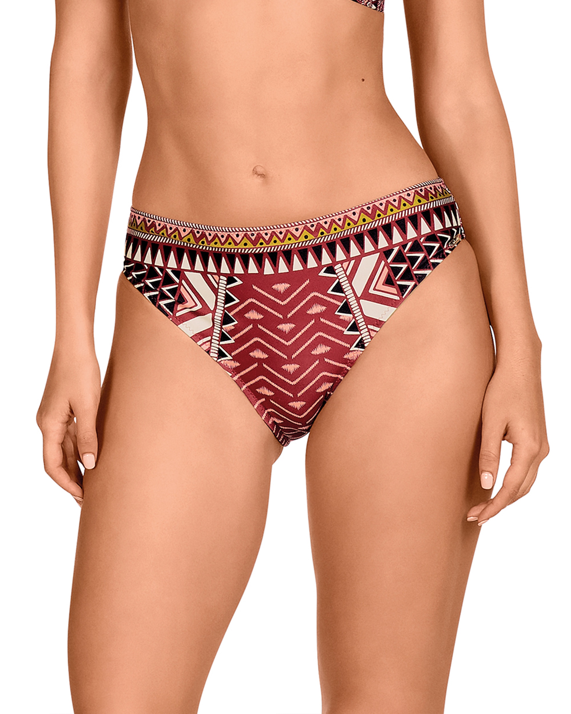 DOLORES CORTÉS - Braga de bikini de la colección pasarela de alteua media y estampado ankara.