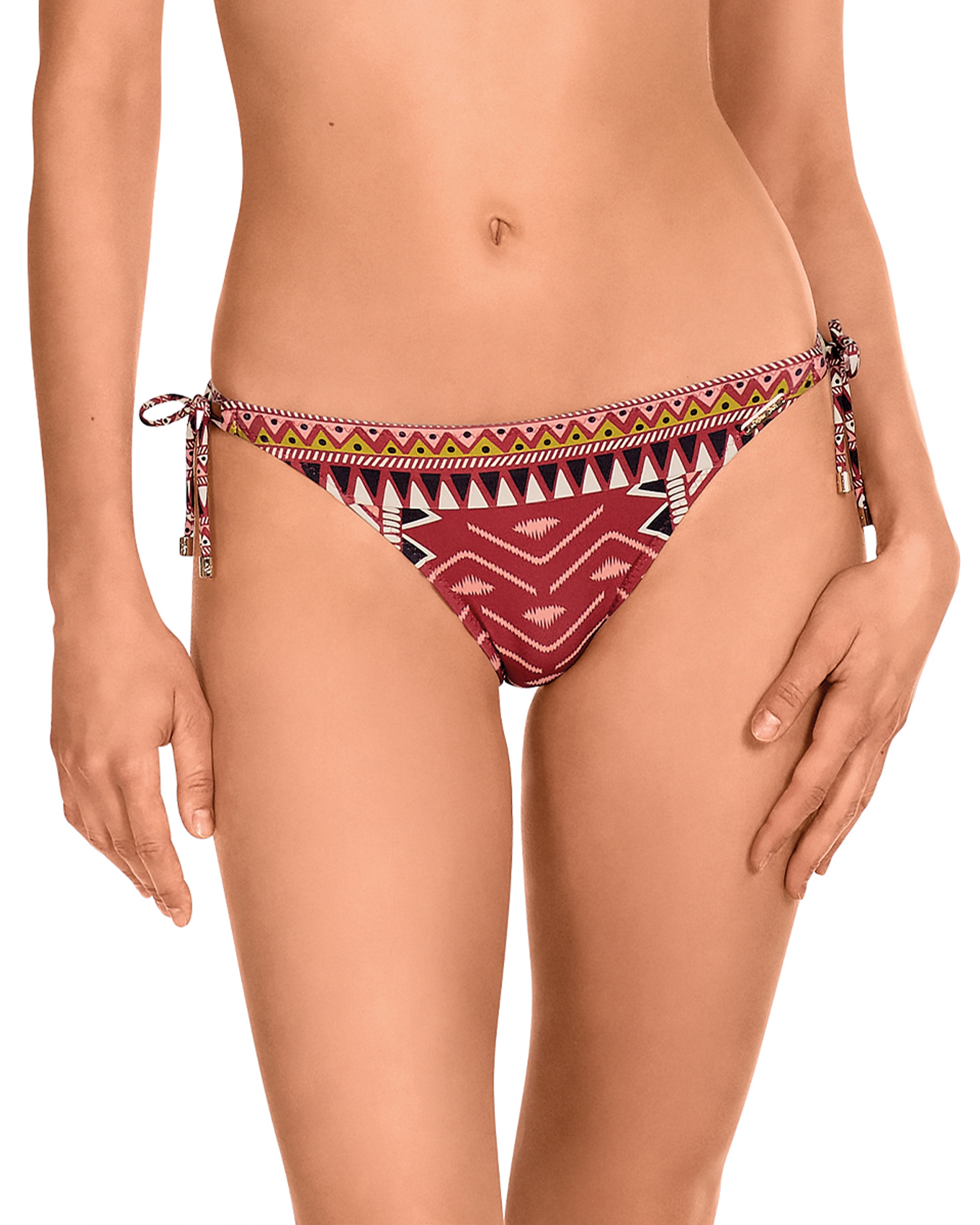 DOLORES CORTÉS - Braga de bikini de la colección pasarela con lazo para ajustar y estampado posicionado ankara.