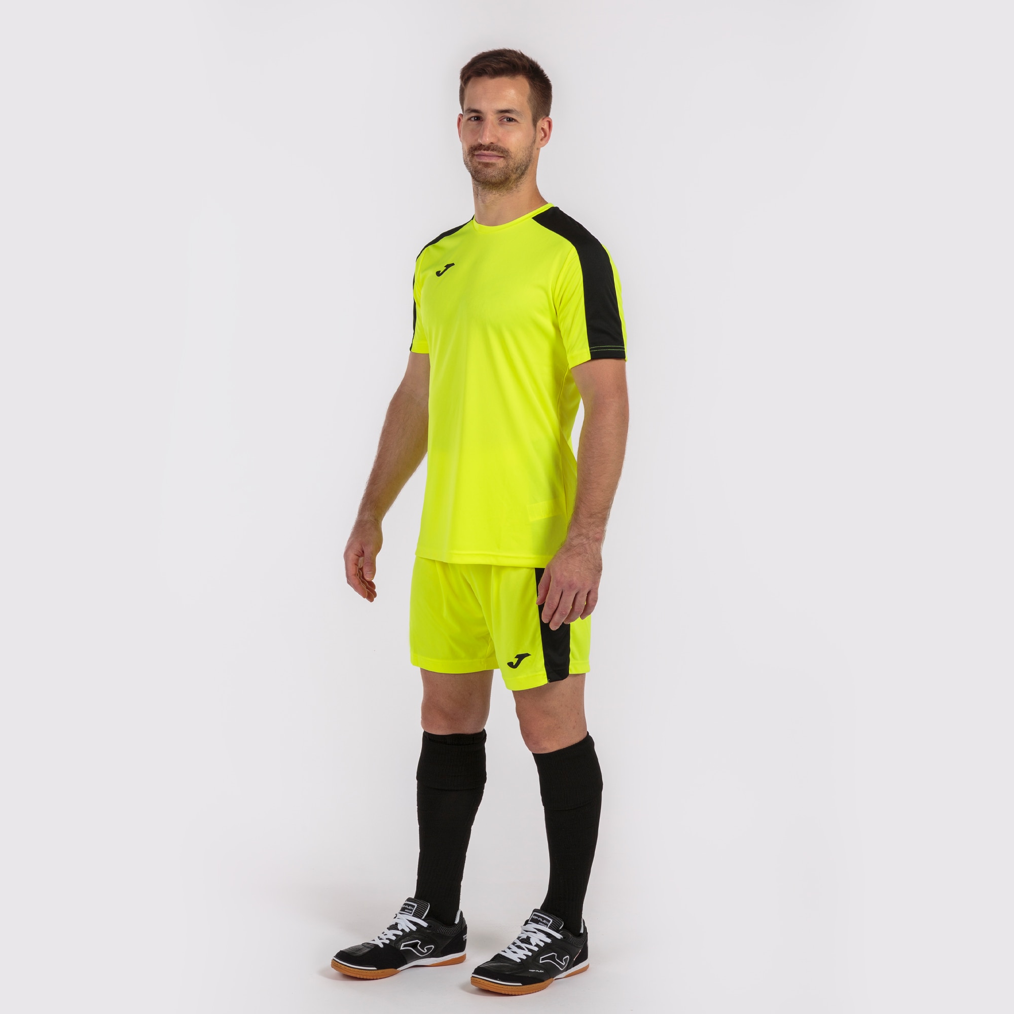 Pantalón corto fútbol de hombre Maxi Joma - Amarillo Flúor Amarillo Flúor-3