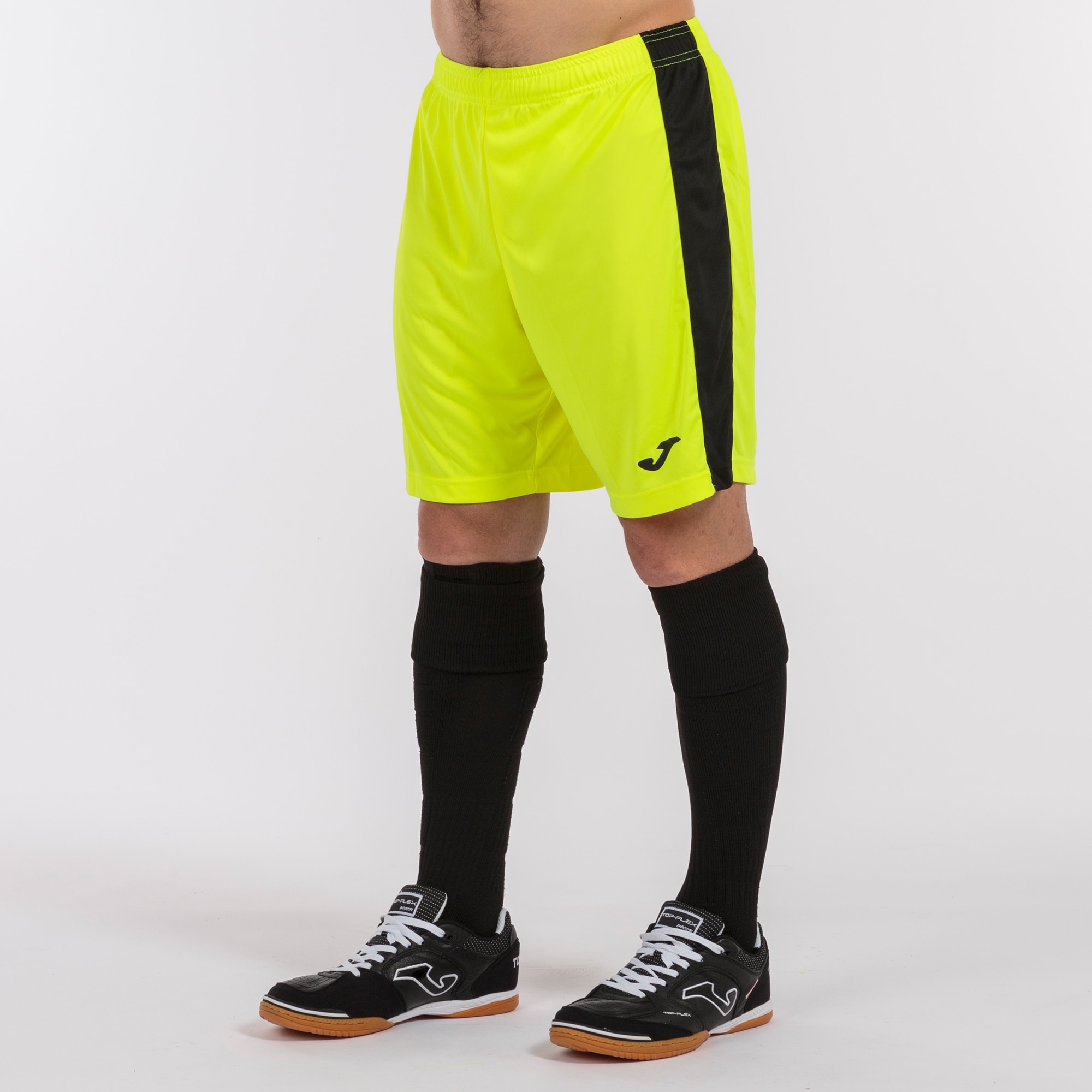 Pantalón corto fútbol de hombre Maxi Joma - Amarillo Flúor Amarillo Flúor-4