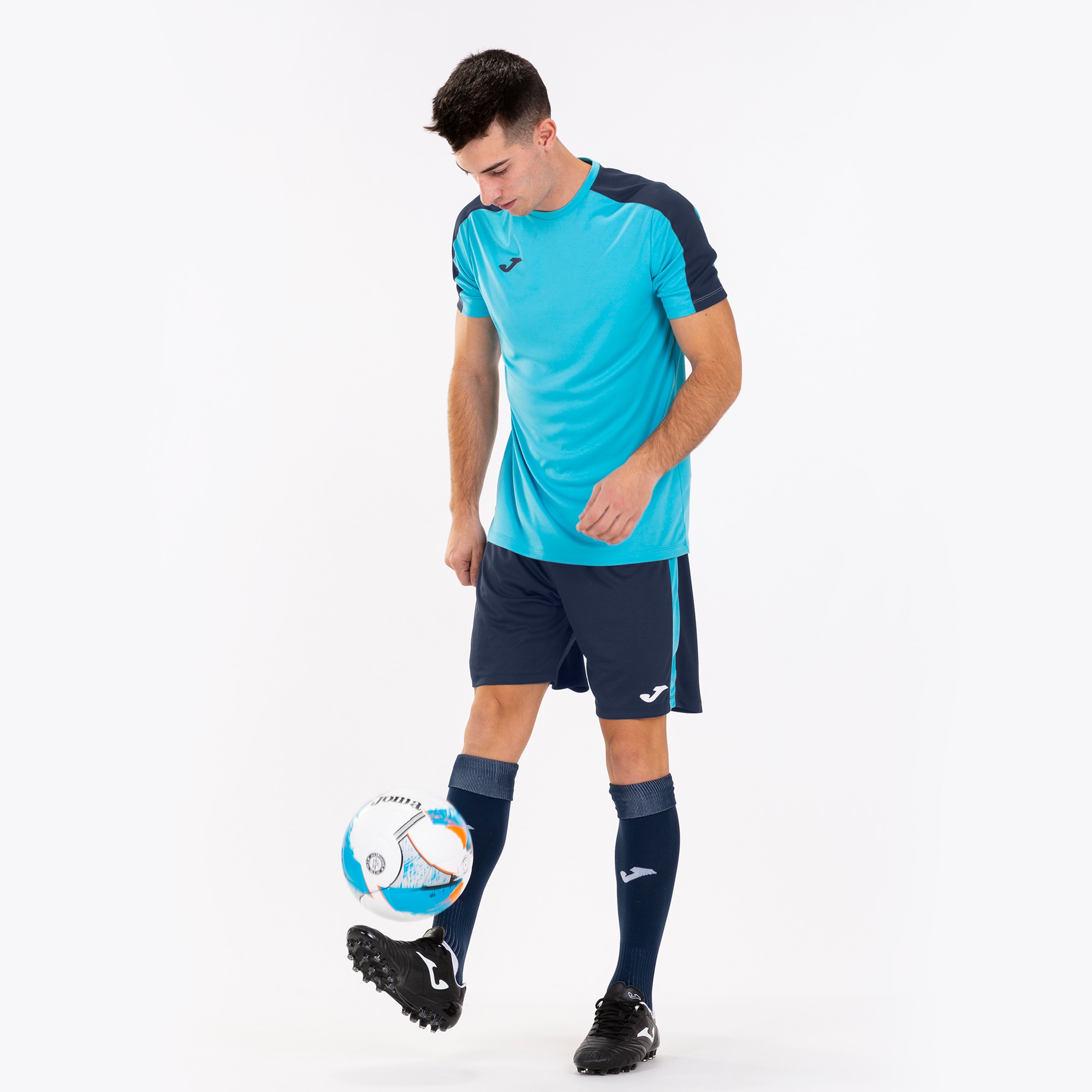 Pantalón corto fútbol de hombre Maxi Joma - Turquesa Turquesa-3