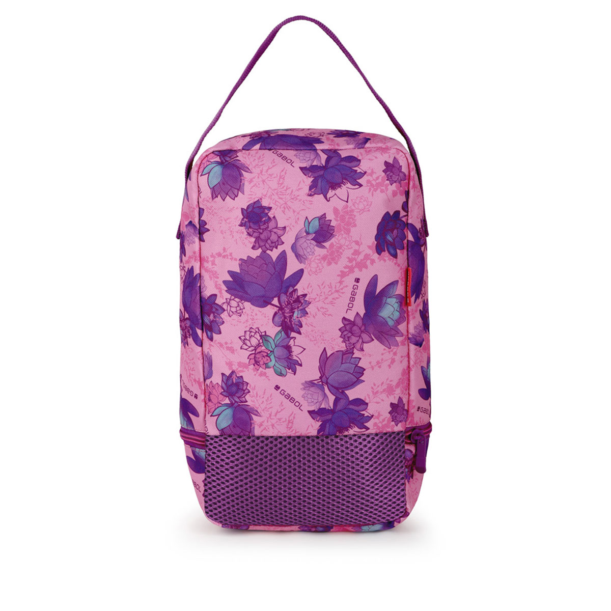 Zapatillero Gabol Izumi rosa y morado con rejilla transpirable Rosa-3