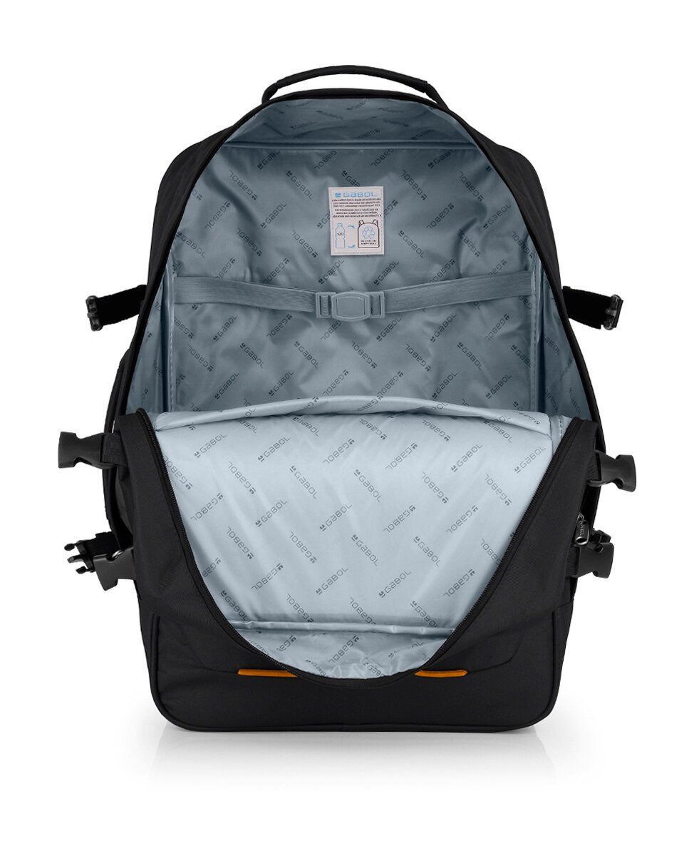 Mochila para cabina week eco de 35 l - Gabol - Negro Negro-4