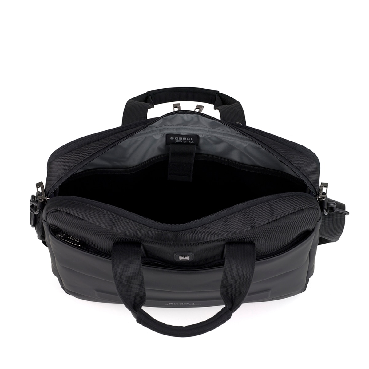 Maletín para portátil capital resistente al agua - Gabol - Negro Negro-4